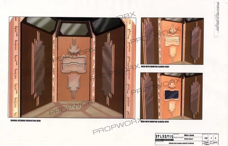 #Stargate #Atlantis #SGA "Hide and Seek" concept art by James Robbins