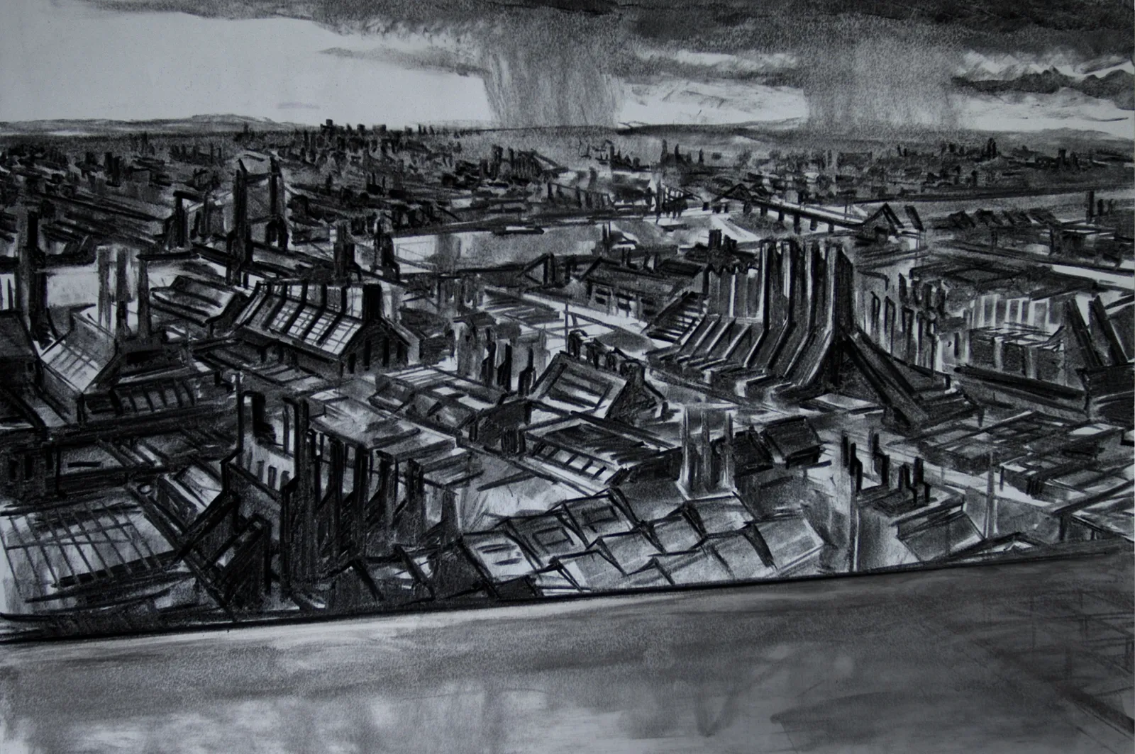 #Stargate #Atlantis #SG "Runner" concept art by James Robbins Part 1