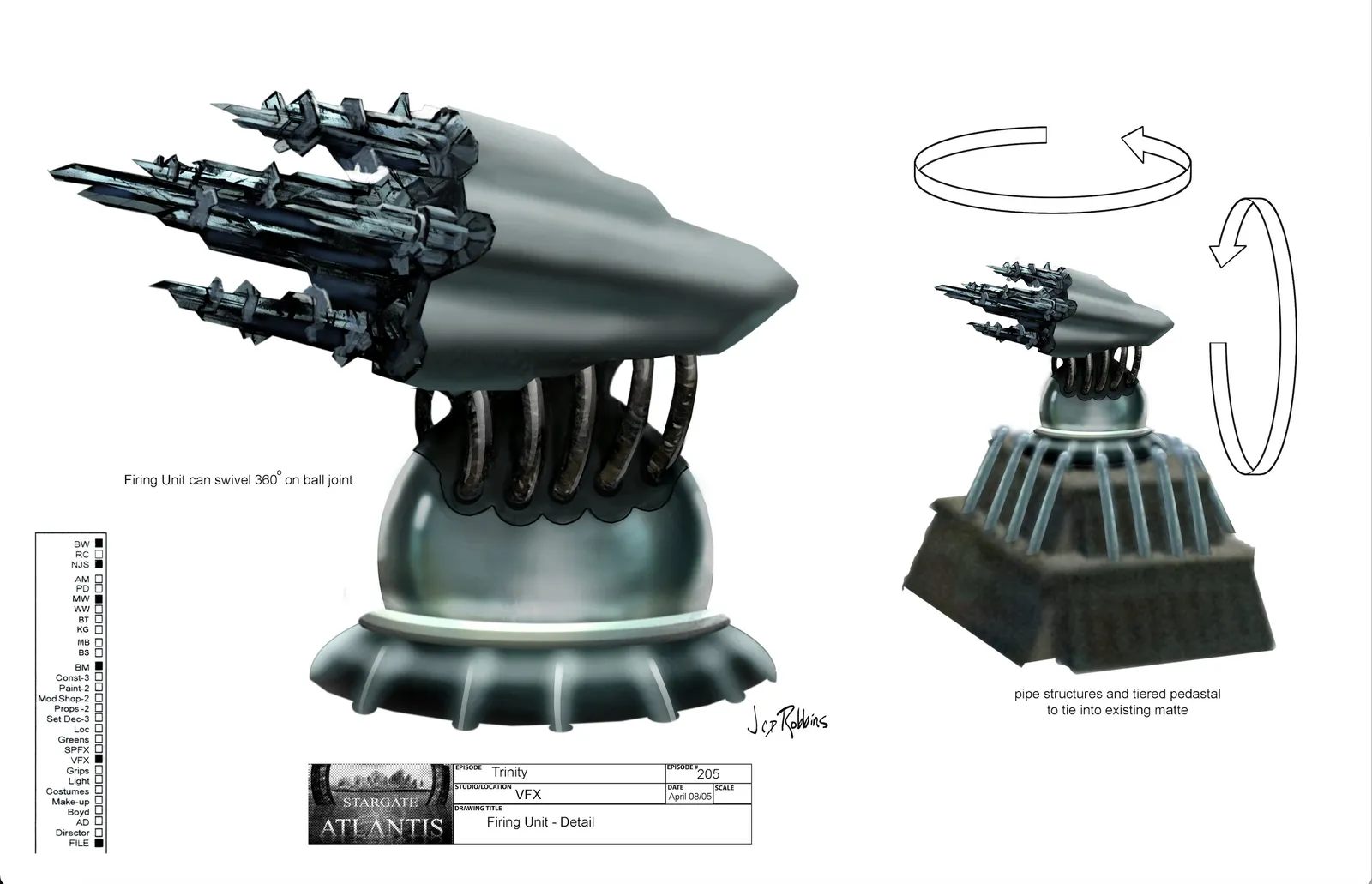#Stargate #Atlantis #SGA "Trinity" concept art