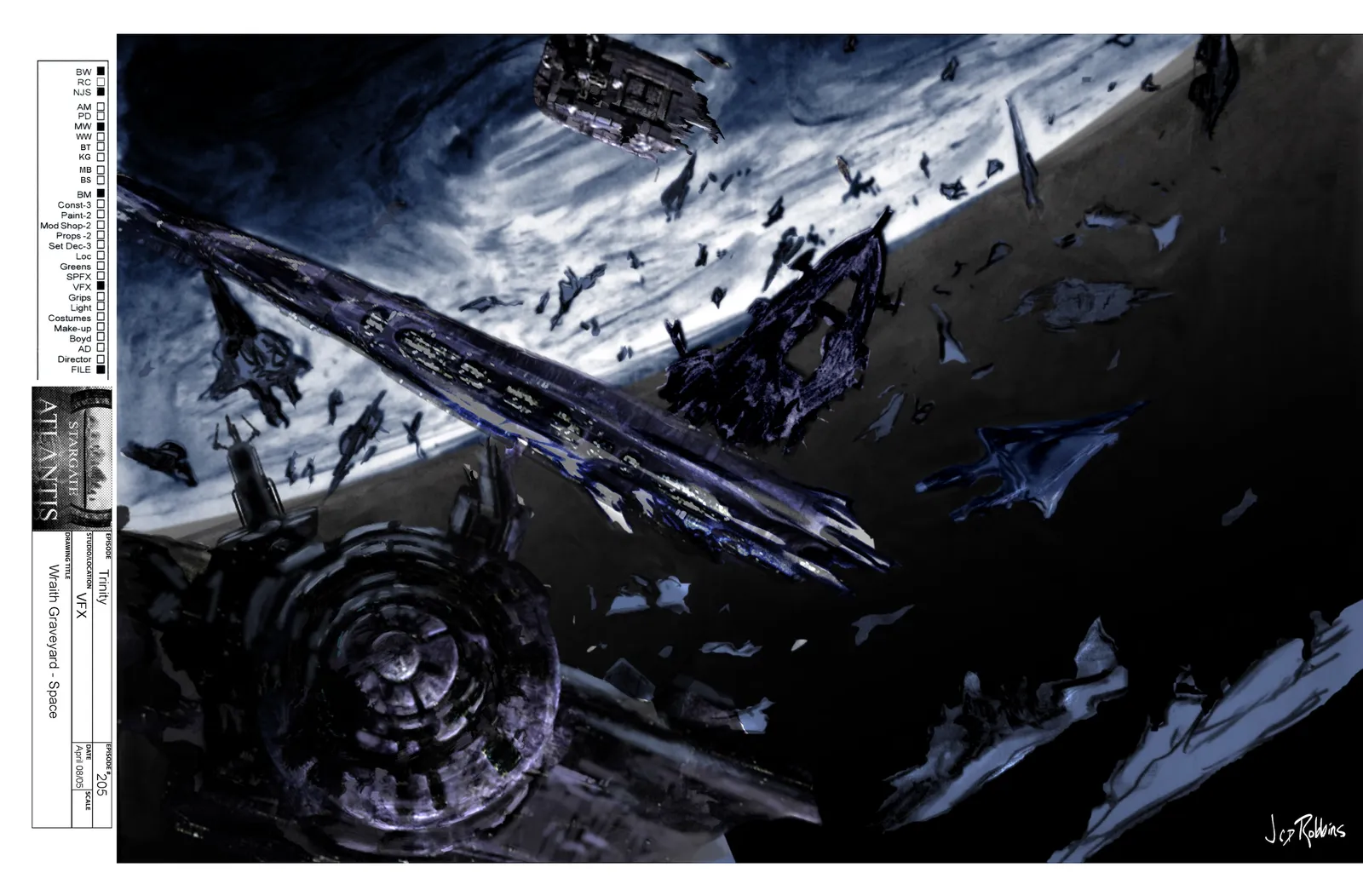 #Stargate #Atlantis #SGA "Trinity" concept art