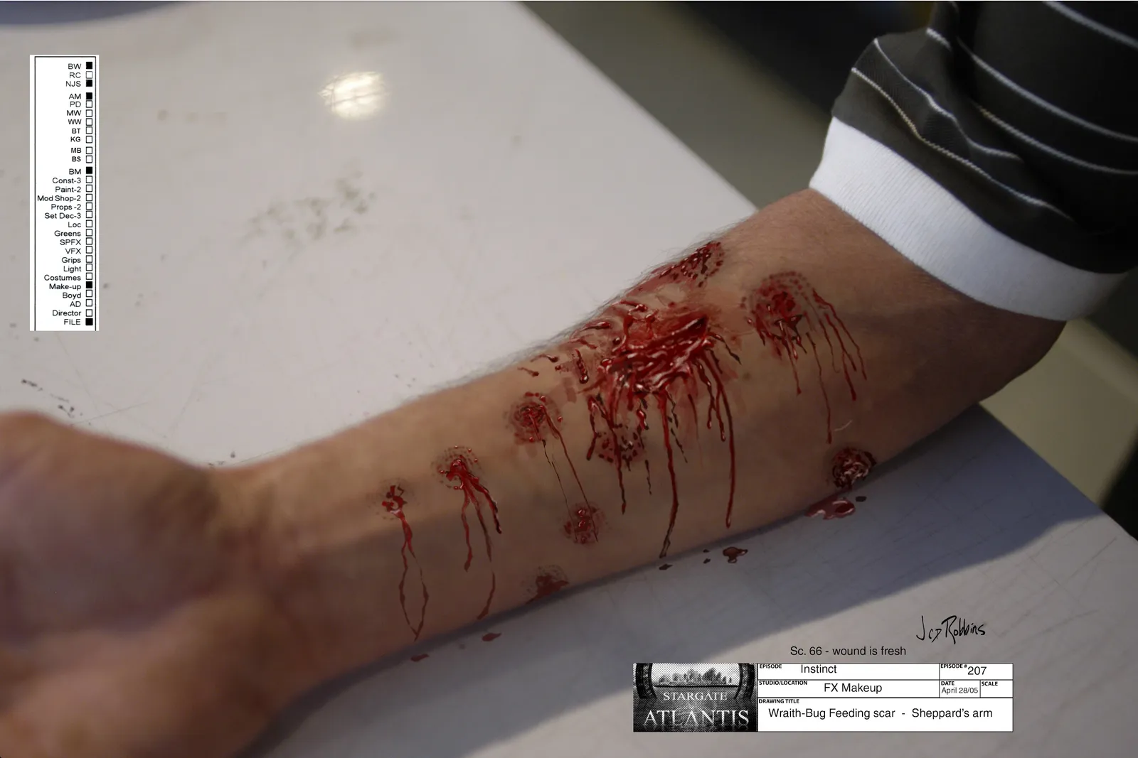 #Stargate #Atlantis #SGA "Instinct" concept art by James Robbins Part 1
