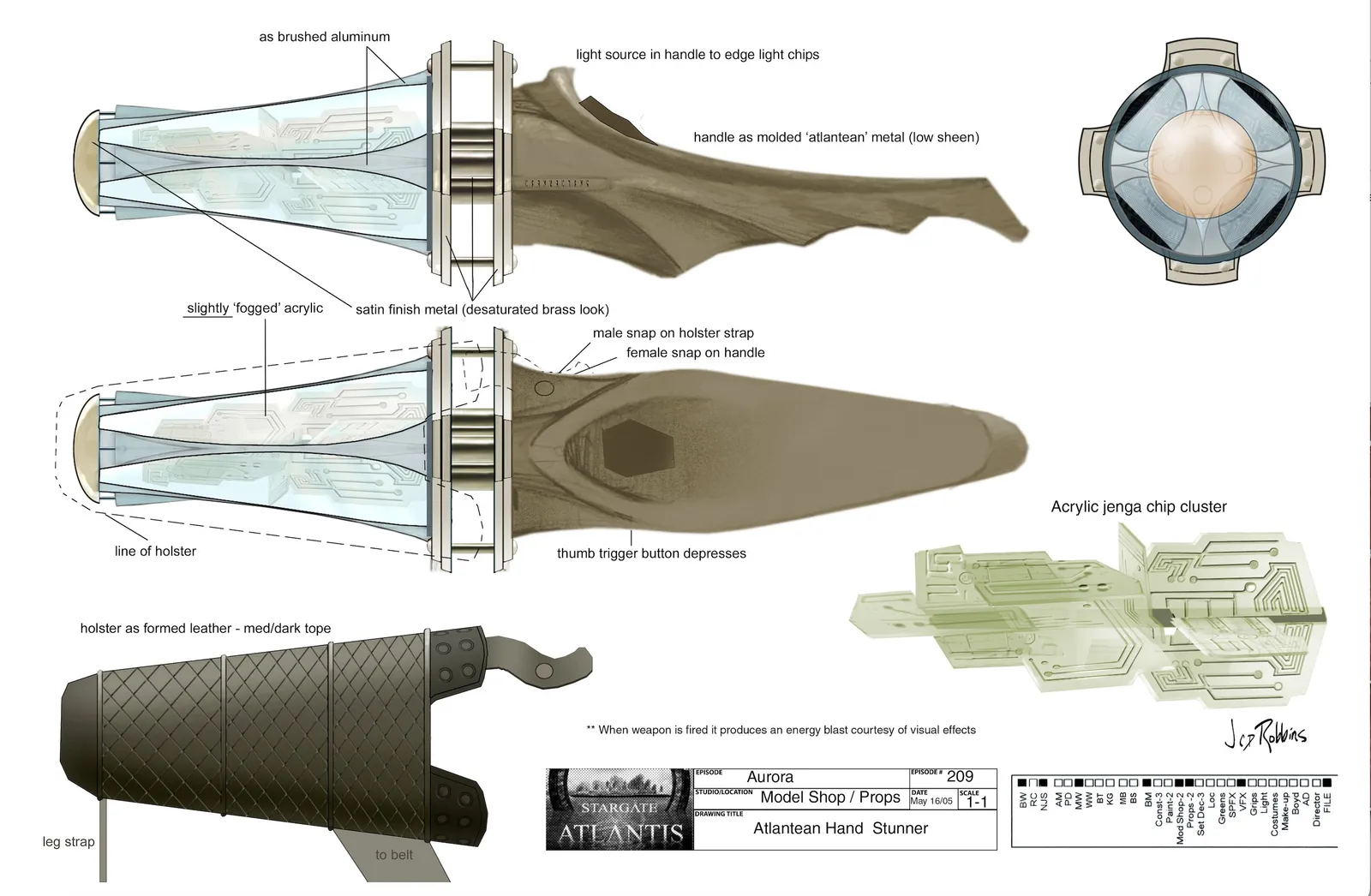 #Stargate #Atlantis #SGA "Aurora" concept art by James Robbins Part 3