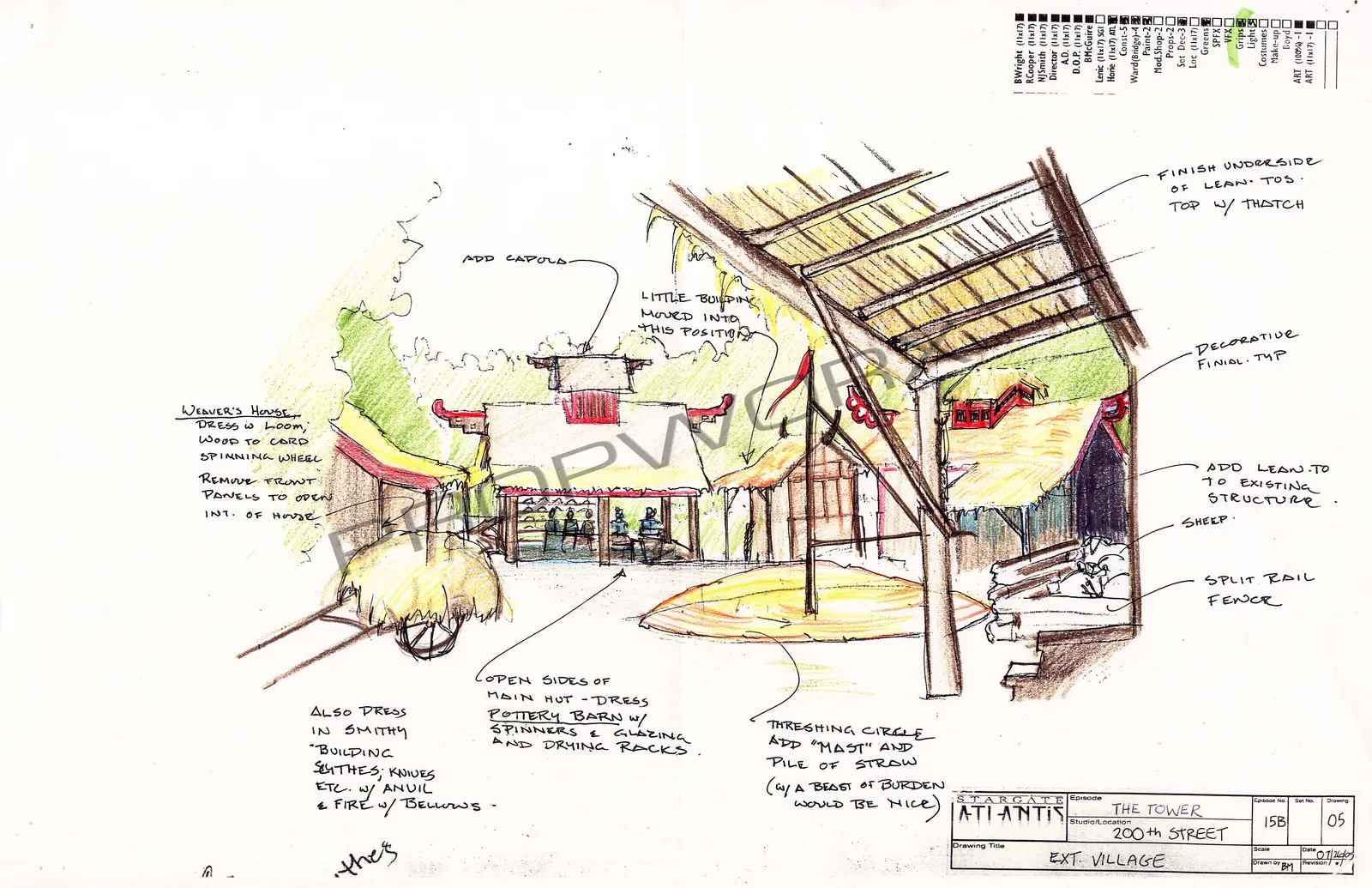 #Stargate #Atlantis #SGA "The Tower" concept art Part 1