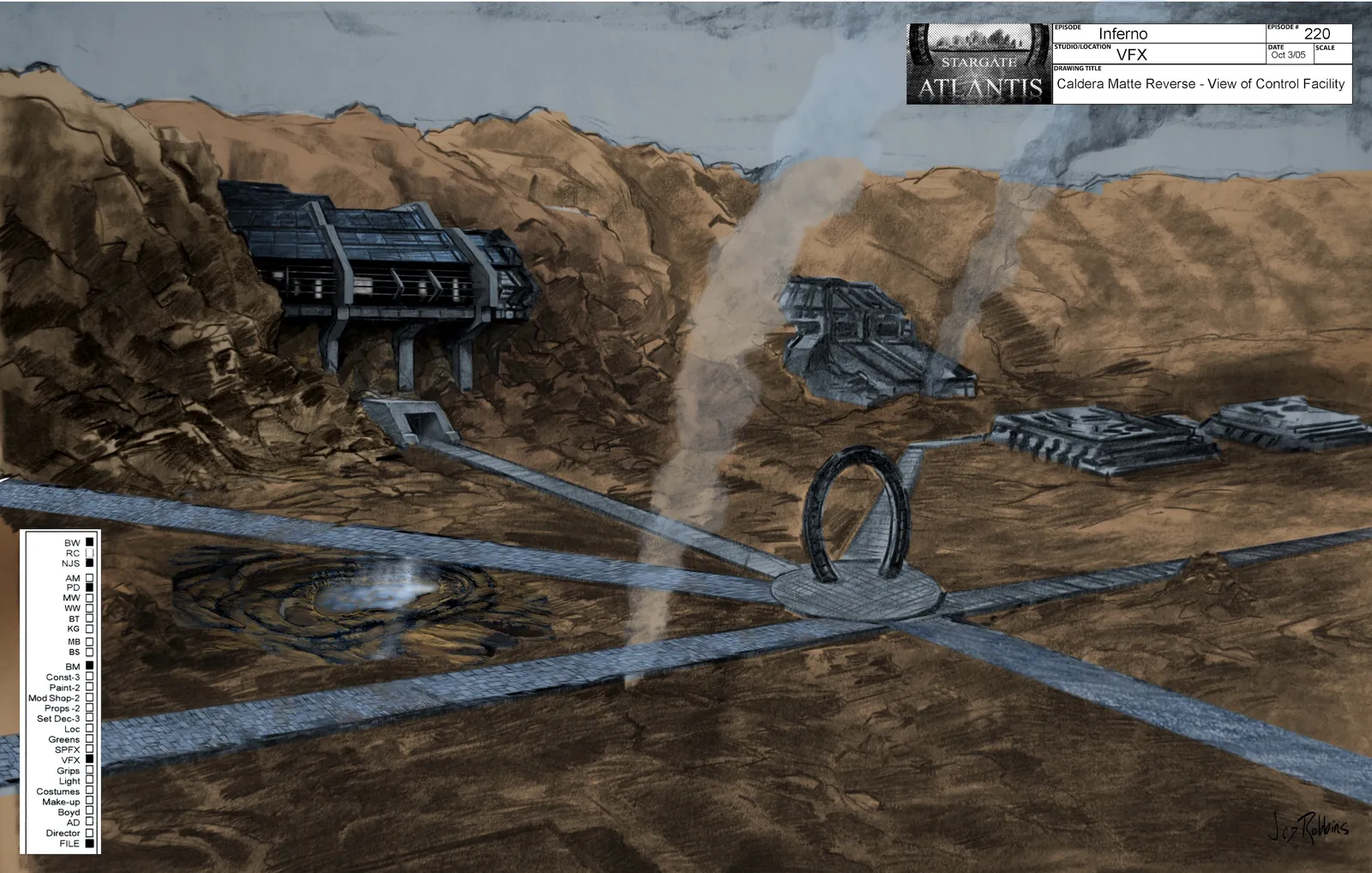 #Stargate #Atlantis #SGA "Inferno" concept art
