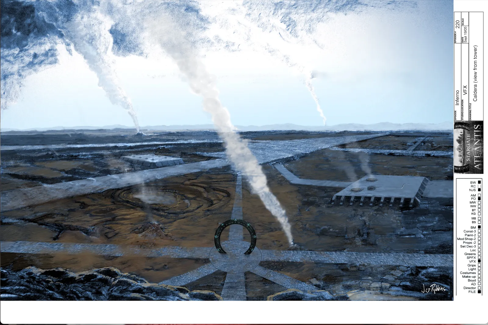 #Stargate #Atlantis #SGA "Inferno" concept art