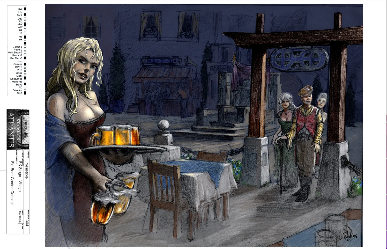 #Stargate #Atlantis #SGA "Irresistible" concept art