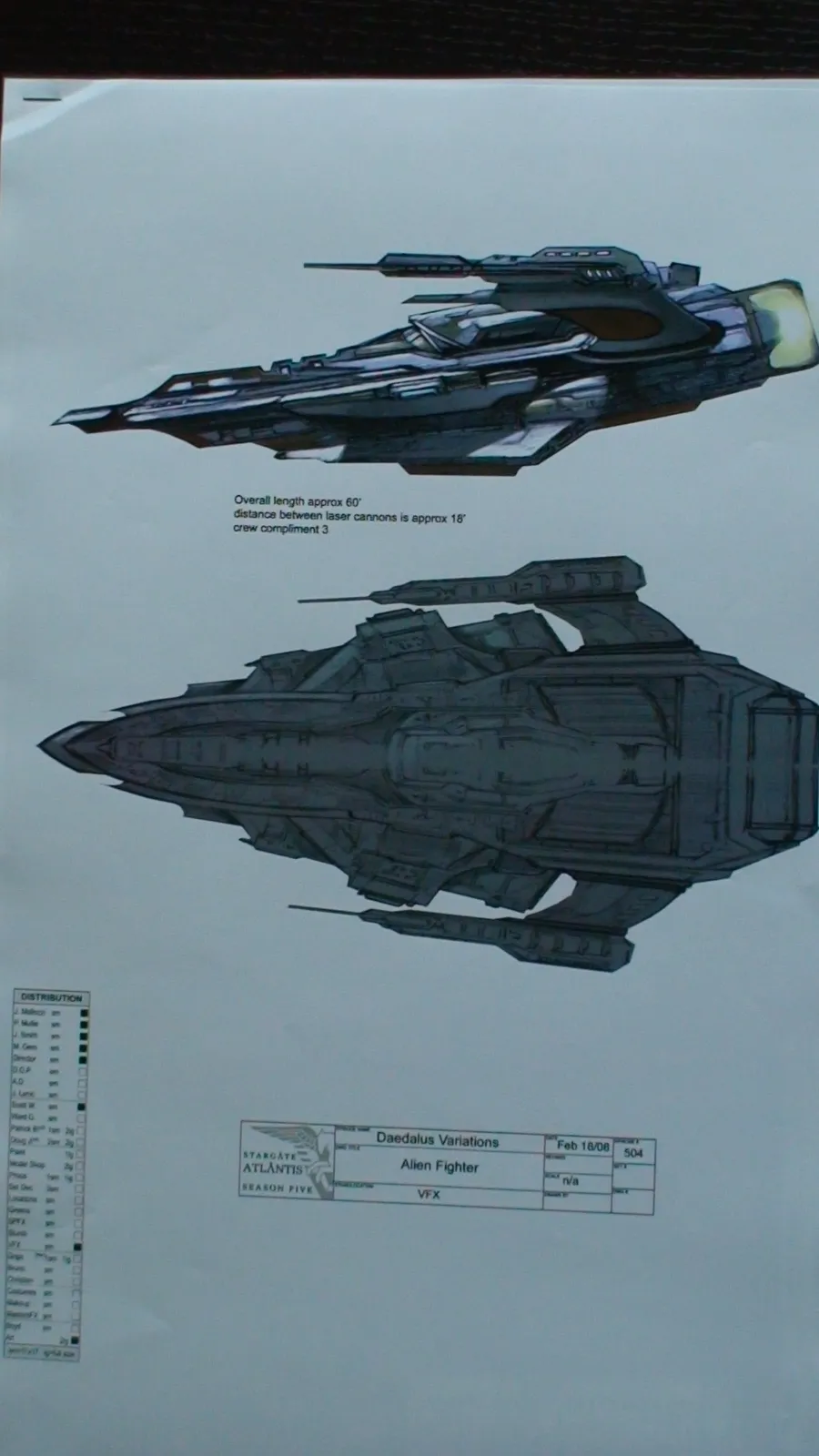 #Stargate #Atlantis #SGA "The Daedalus Variations" concept art Part 3