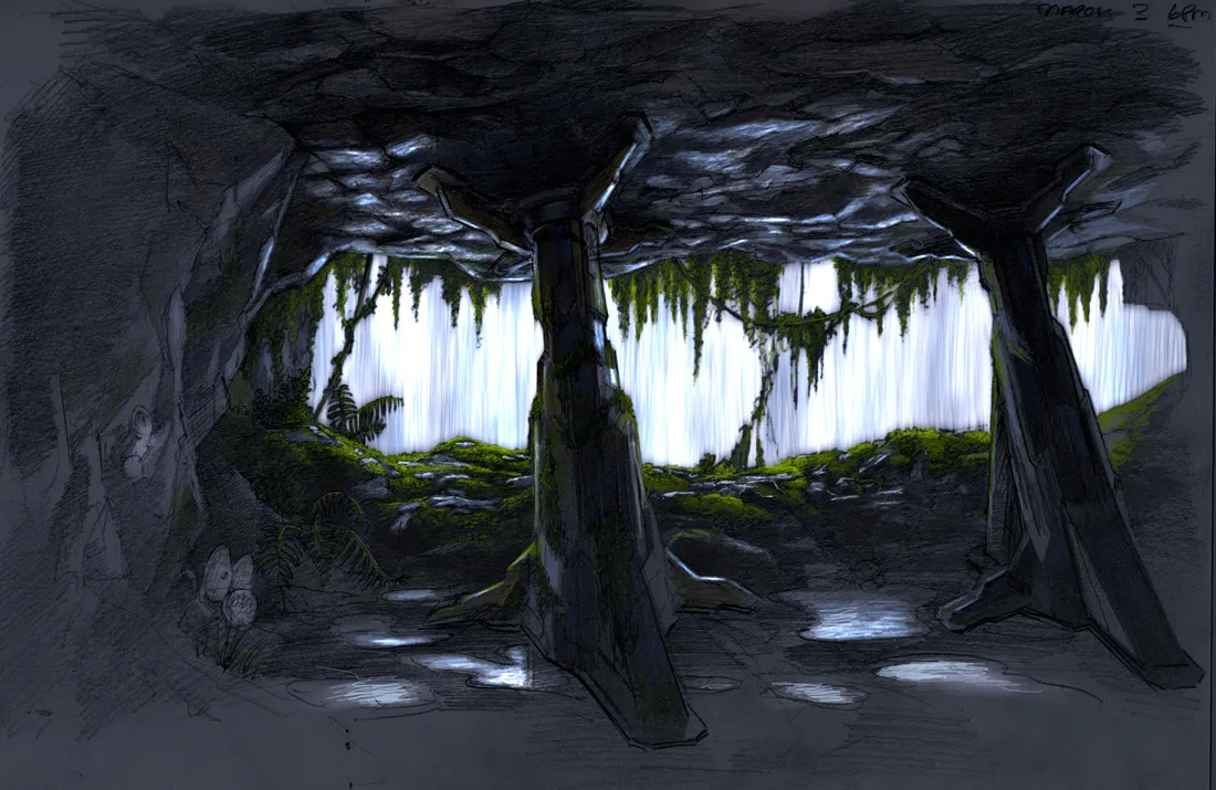 #Stargate #Atlantis #SGA "The Shrine" concept art