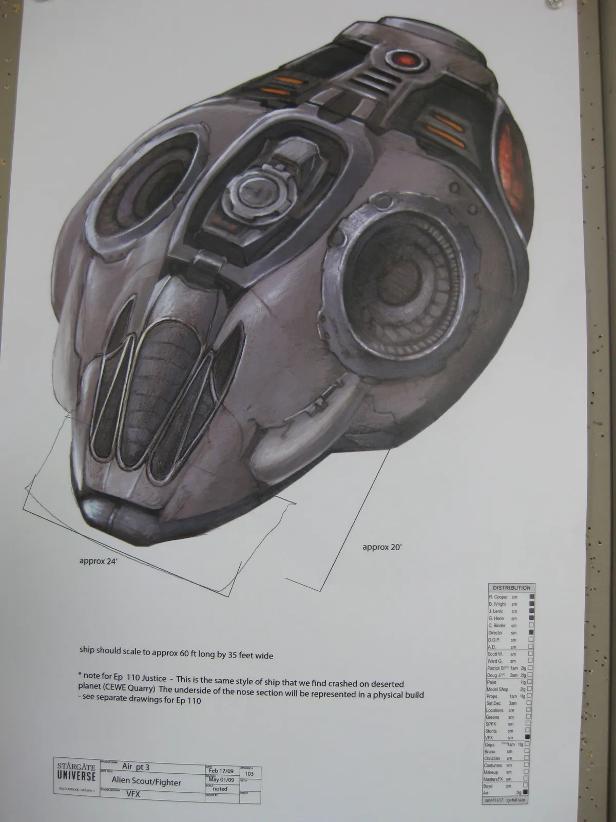 #Stargate #Universe #SGU "Air Part 3" concept art P.S. Less than 30 minutes to cast your vote!…