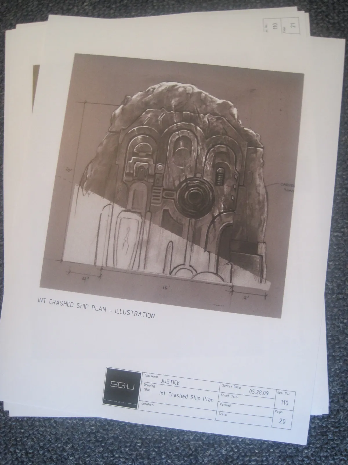 #Stargate #Universe #SGU "Justice" concept art Part 3