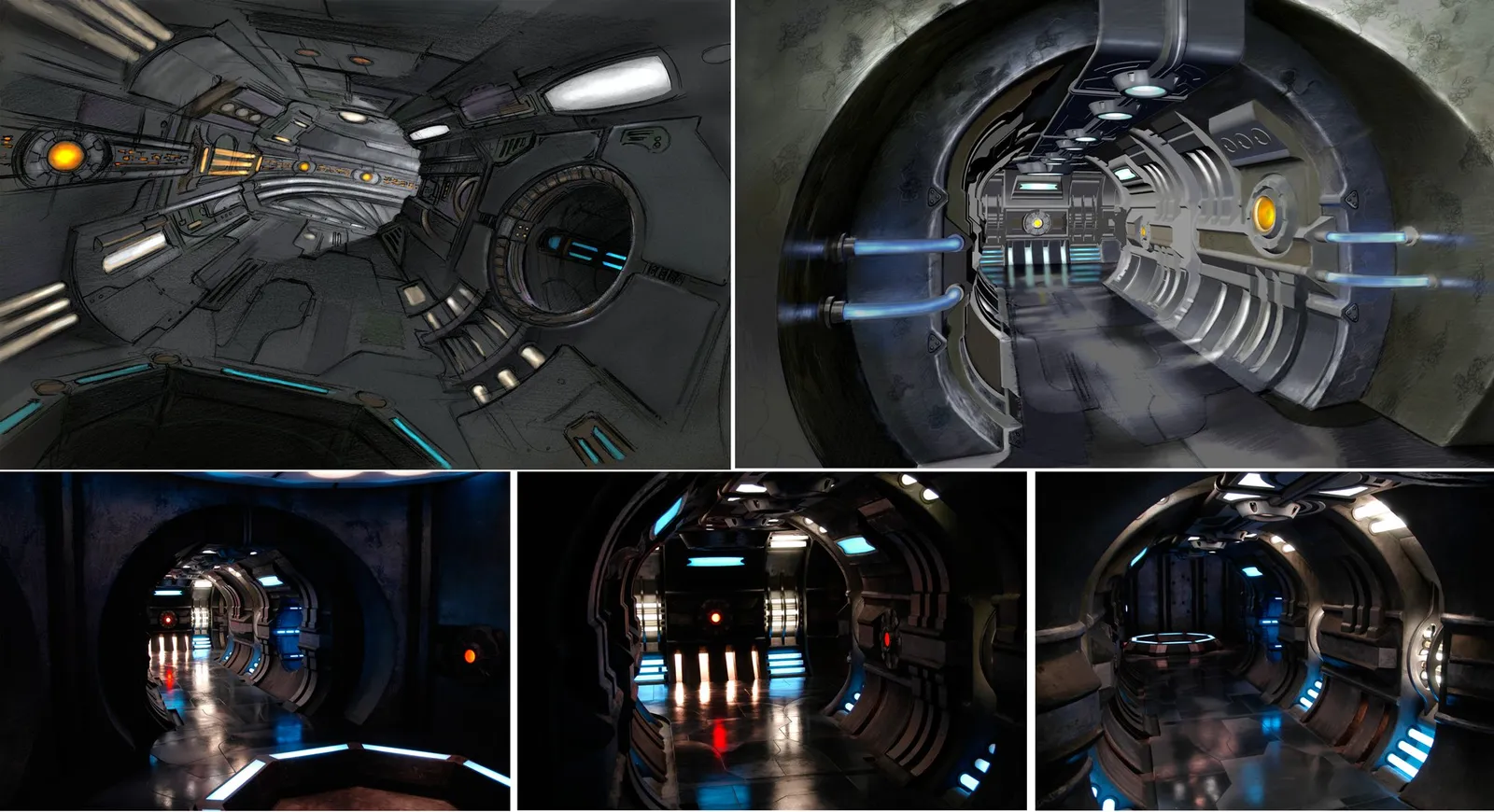 #Stargate #Universe #SGU "Space" concept art Part 1