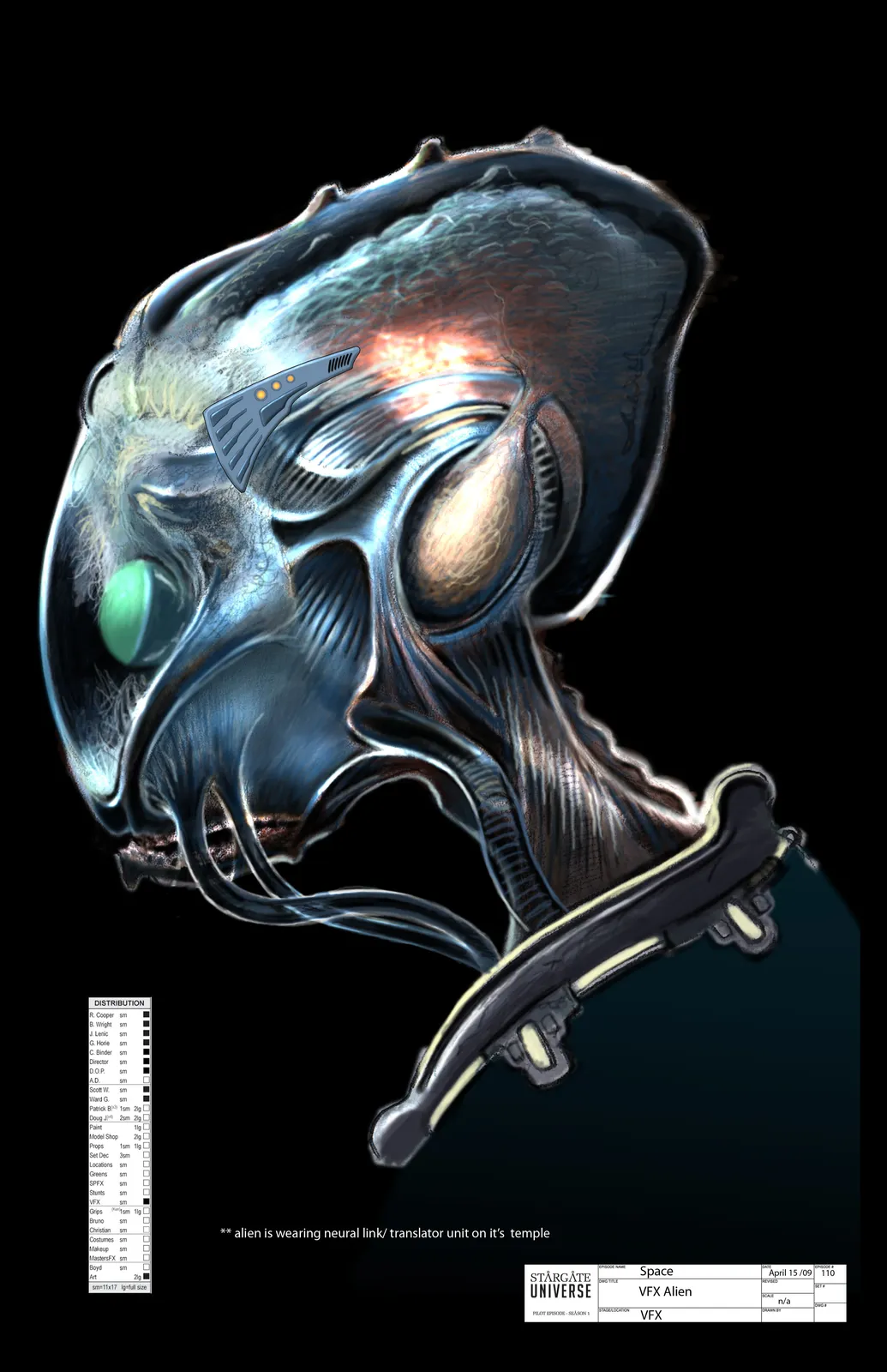 #Stargate #Universe #SGU "Space" concept art Part 5