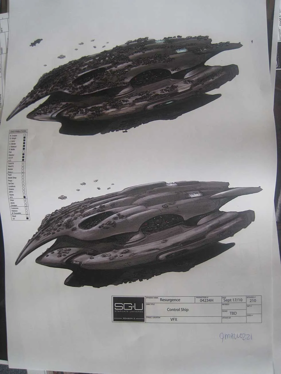 #Stargate #Universe #SGU "Resurgence" concept art