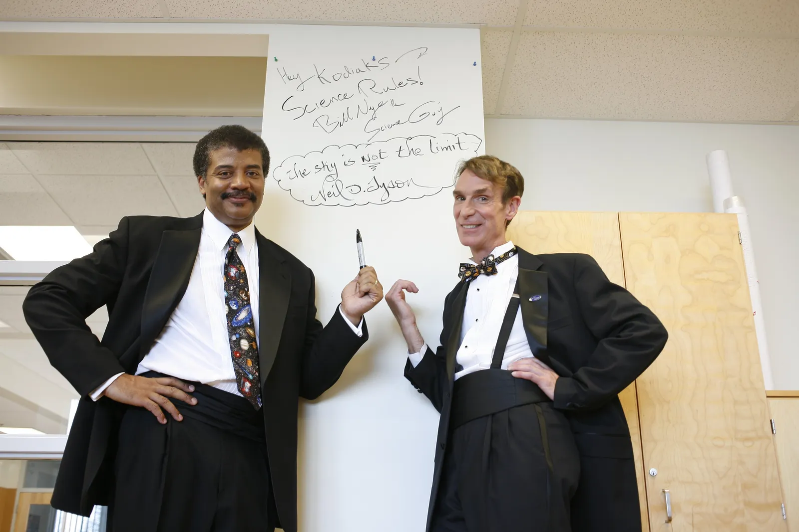 #Stargate #Atlantis #SGA "Brainstorm" - Behind the scenes with the amazing @neiltyson and @BillNye