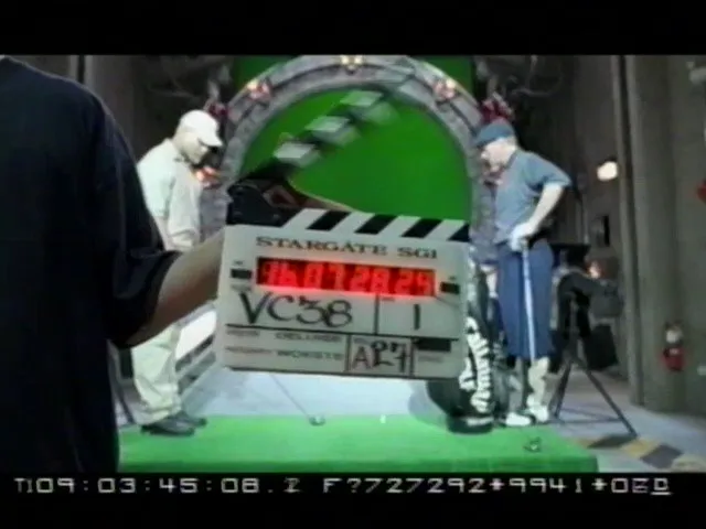 #Stargate #SG1 "Window of Opportunity" BTS Golfing through the Stargate - Take 1