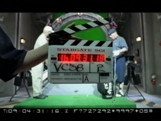 #Stargate #SG1 "Window of Opportunity" BTS Golfing through the Stargate - Take 2