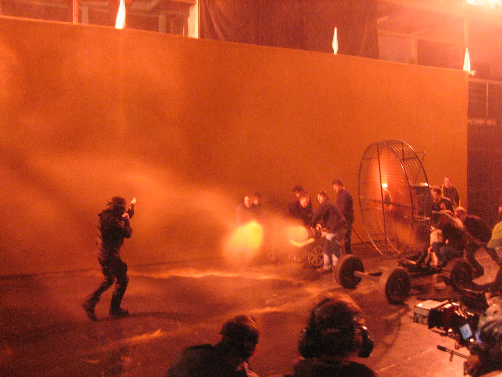 Clearing out some old hard drives and came across some BTS shots from the sandstorm sequence in Stargate: Atlantis's…