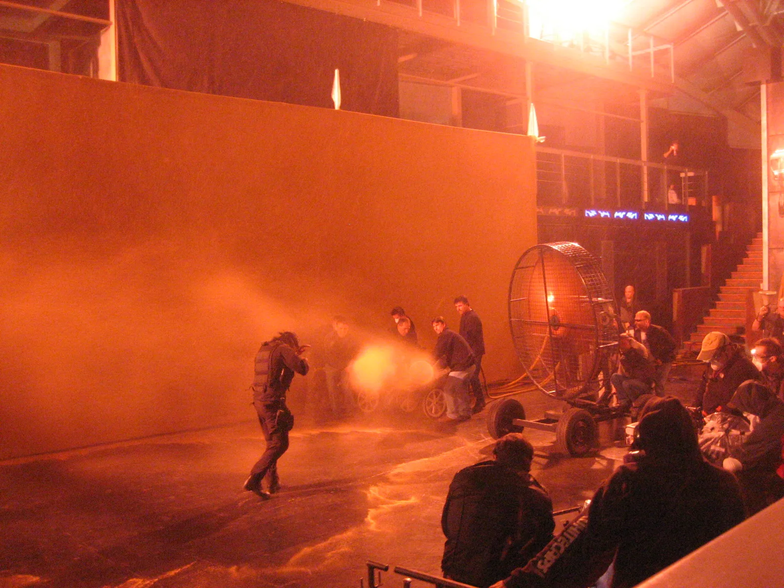 Clearing out some old hard drives and came across some BTS shots from the sandstorm sequence in Stargate: Atlantis's…
