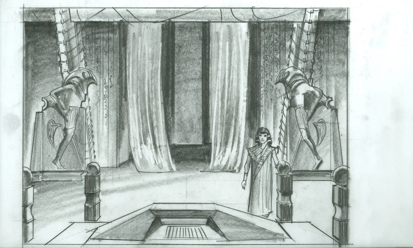 Stargate SG-1 concept art: "Children of the Gods"
