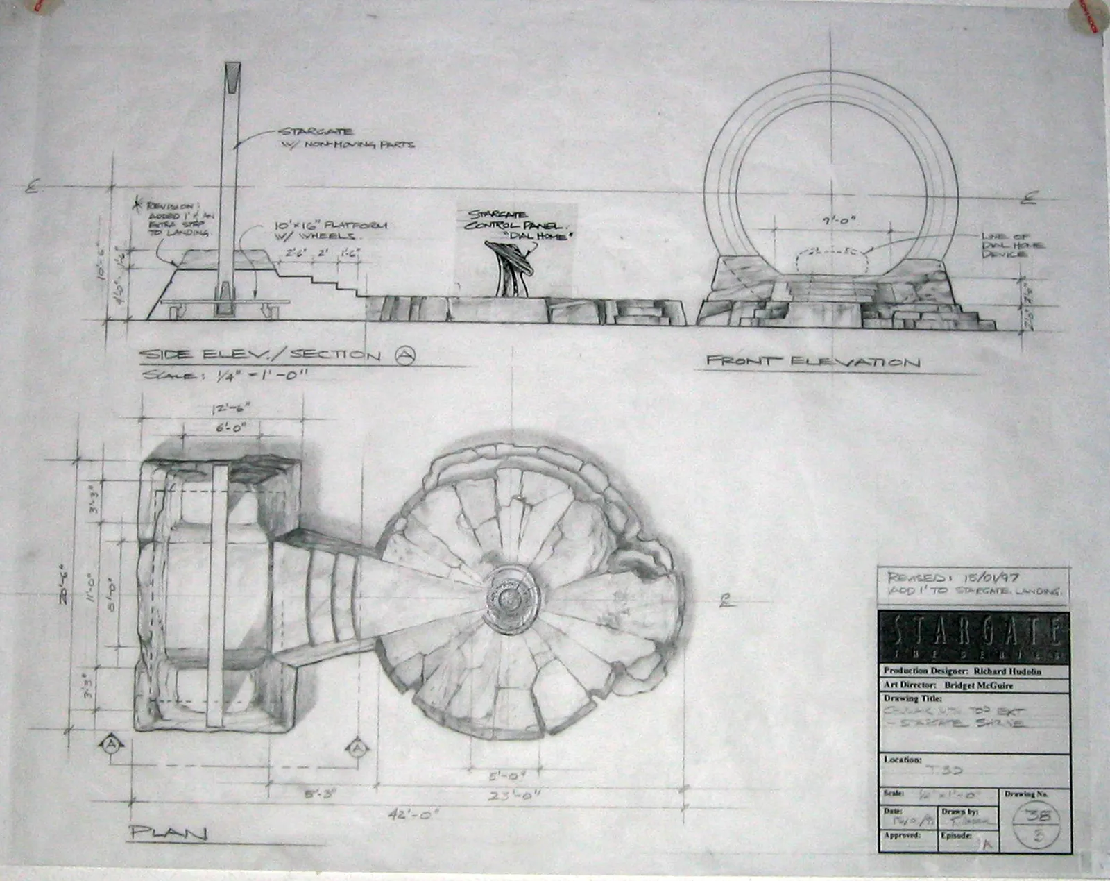 Stargate SG-1 concept art: "Children of the Gods"