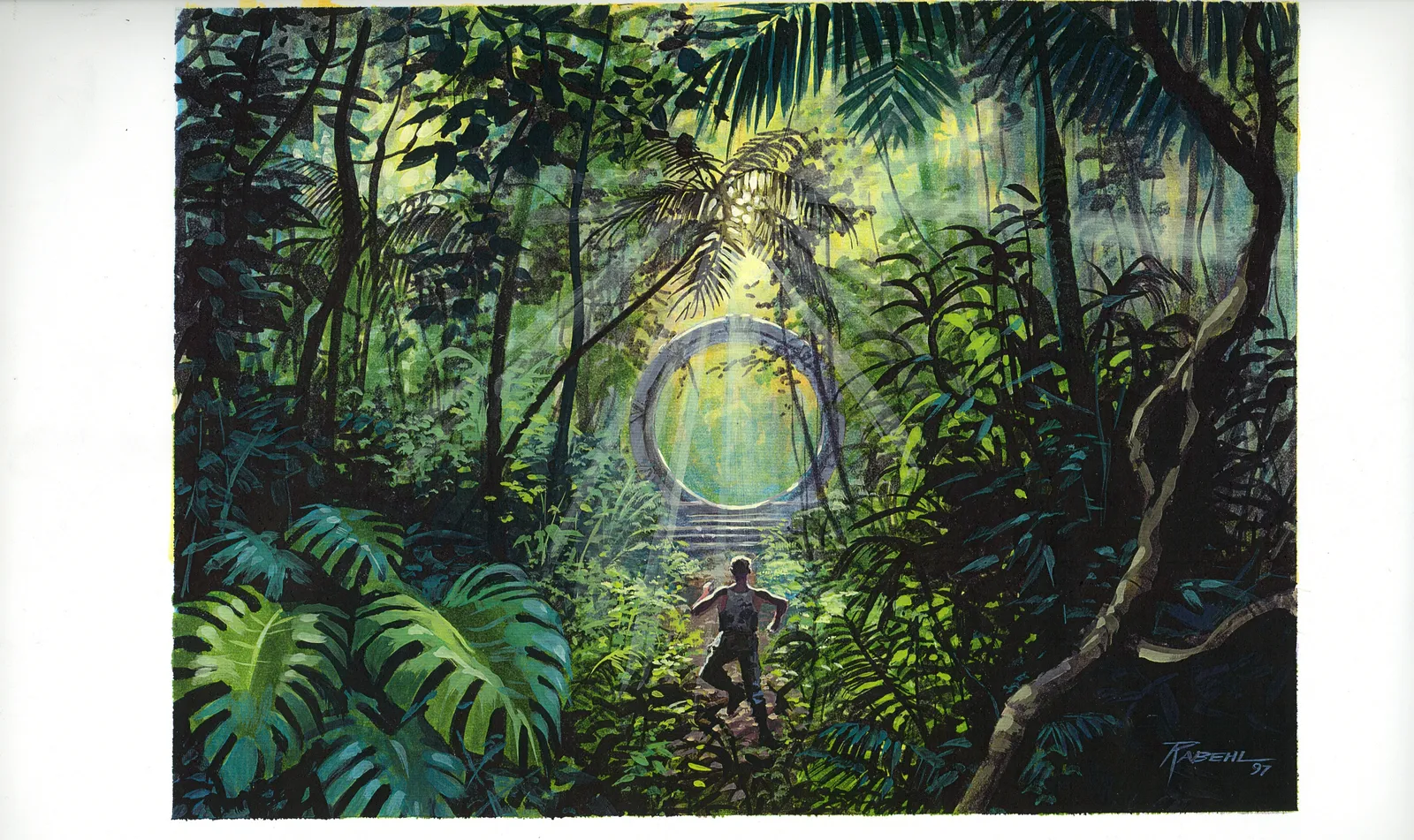 Stargate SG-1 concept art: "The Broca Divide"