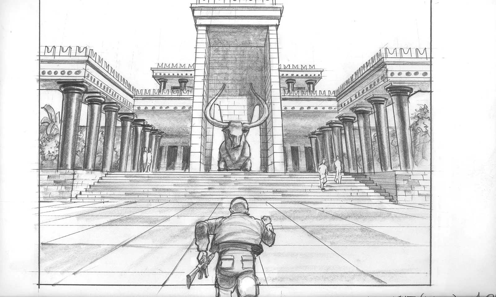 Stargate SG-1 concept art: "The Broca Divide"