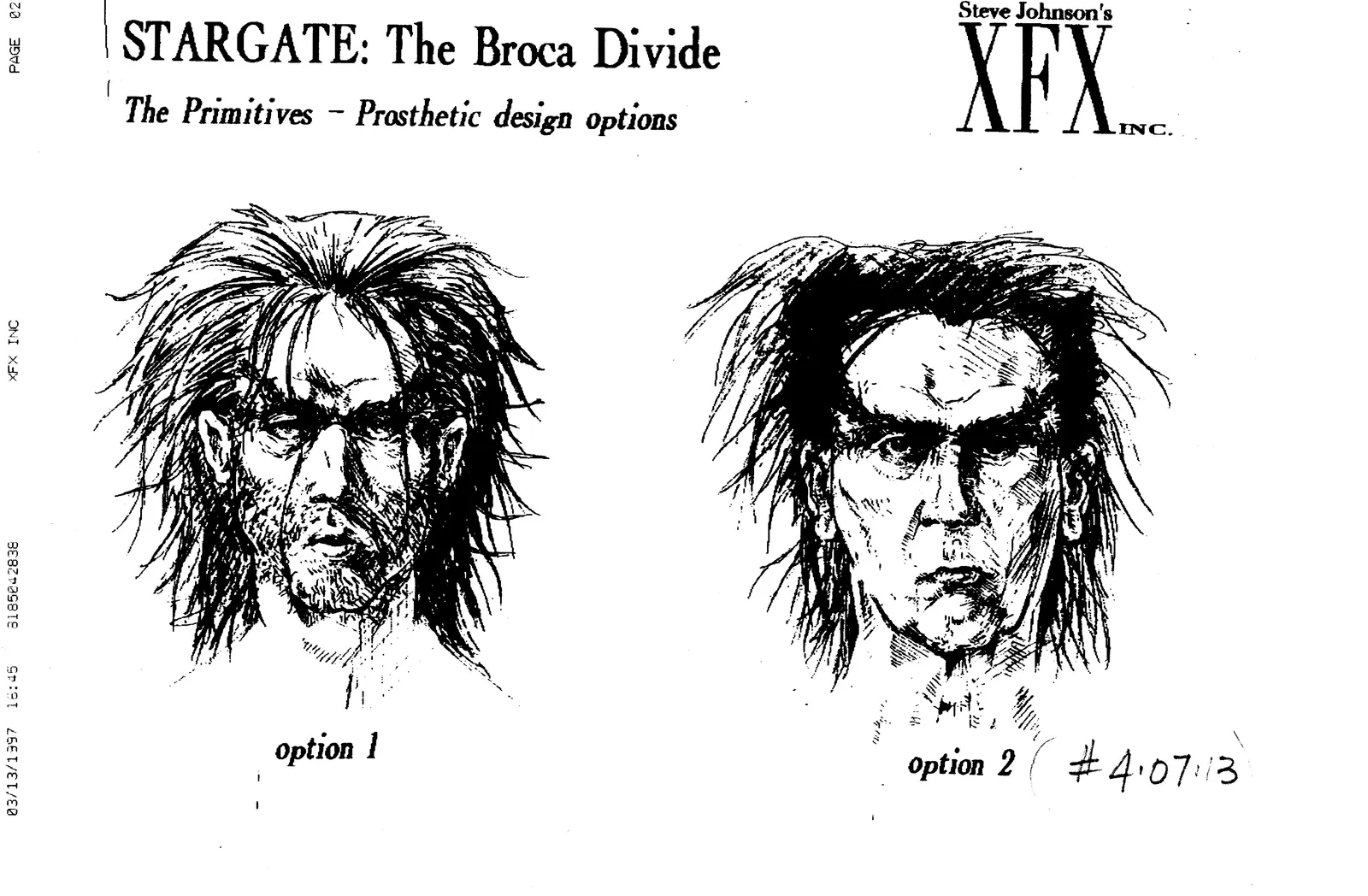 Stargate SG-1 concept art: "The Broca Divide"