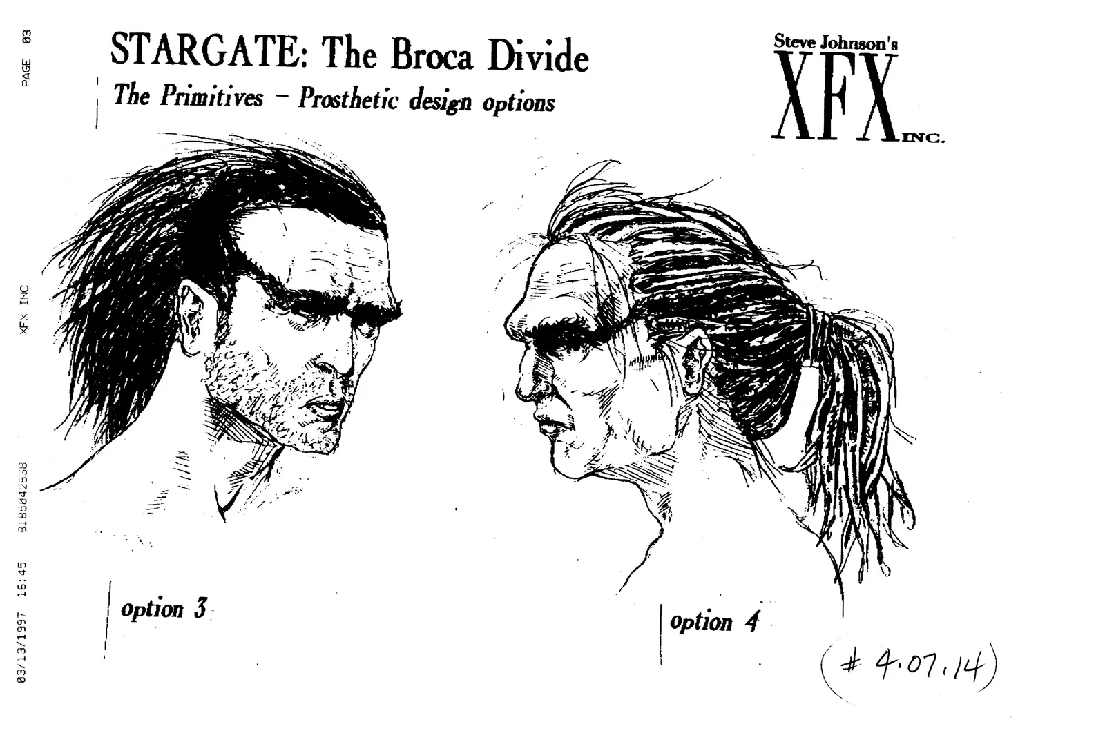 Stargate SG-1 concept art: "The Broca Divide"