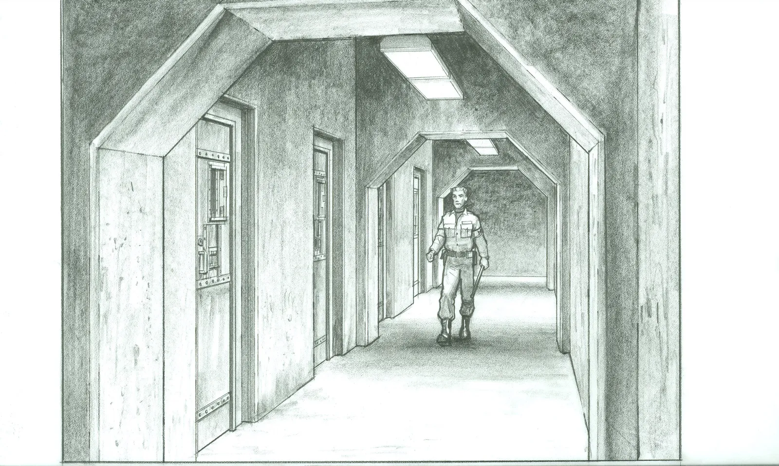 Stargate SG-1 concept art: "The Broca Divide"