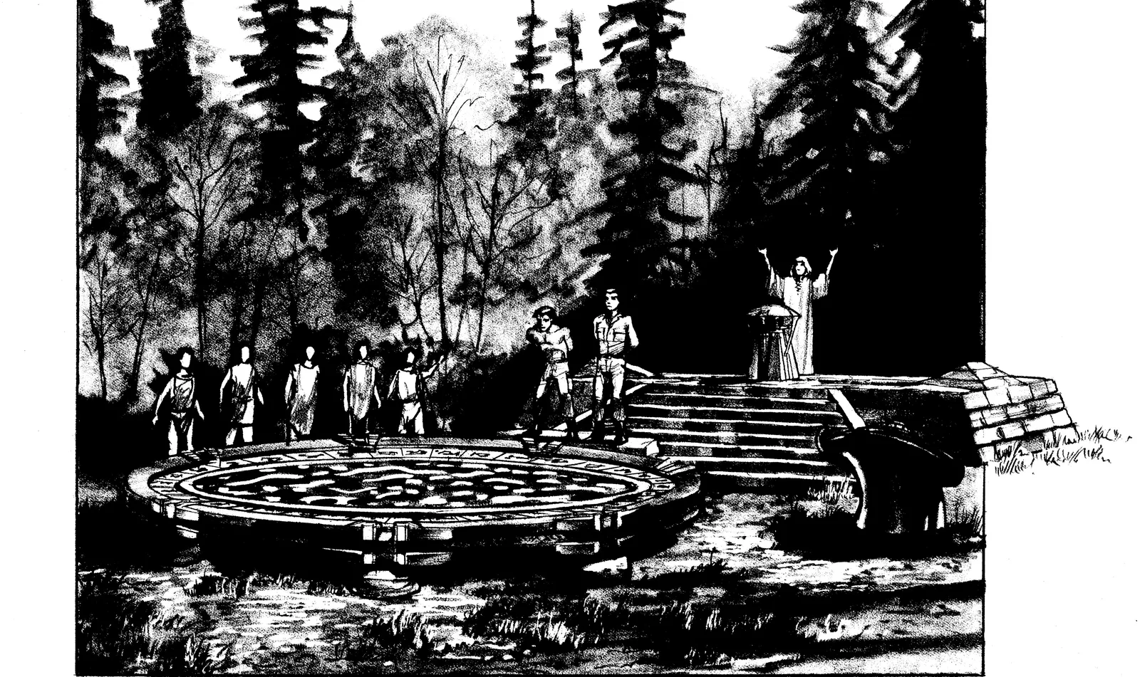 Stargate SG-1 concept art: "The First Commandment"