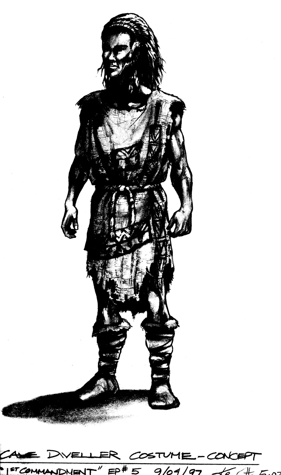 Stargate SG-1 concept art: "The First Commandment"