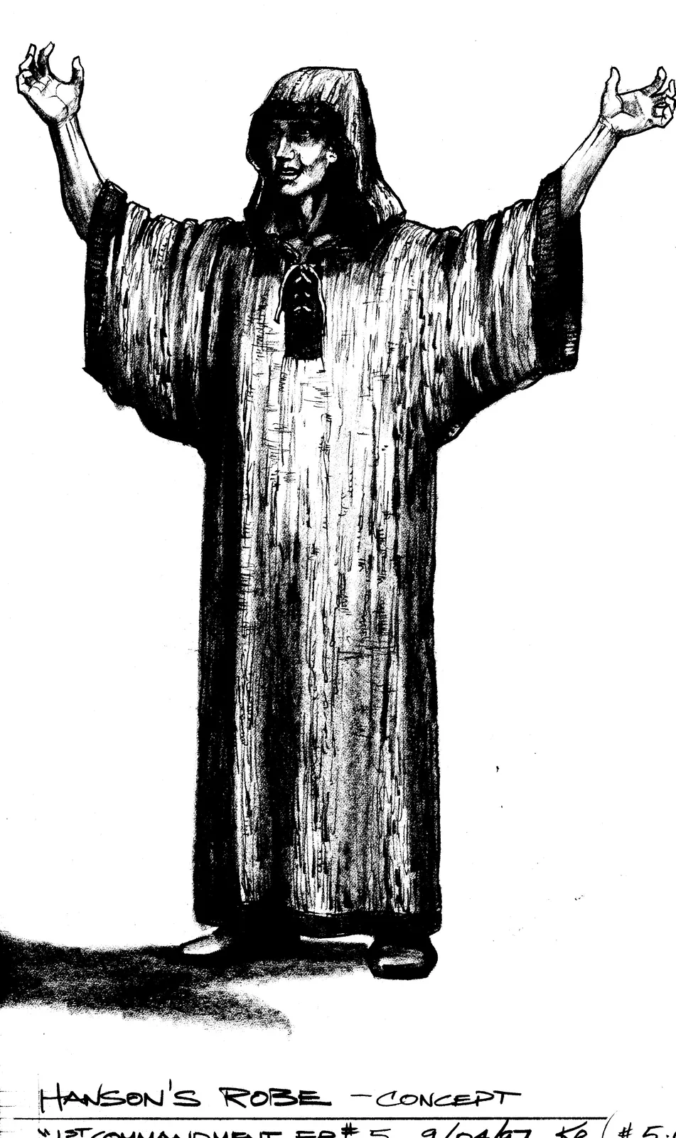 Stargate SG-1 concept art: "The First Commandment"