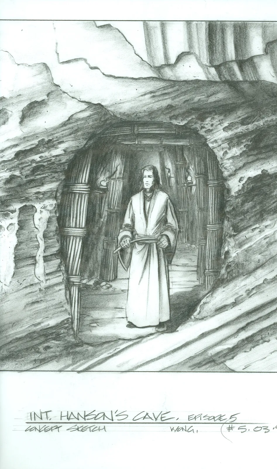 Stargate SG-1 concept art: "The First Commandment"