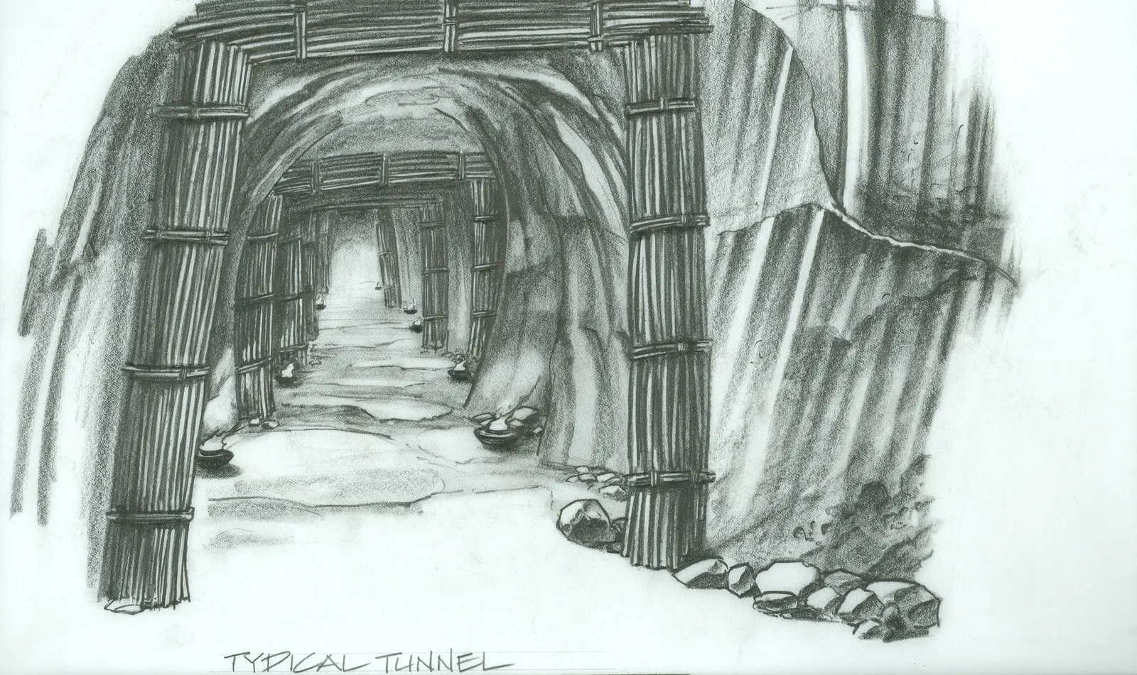 Stargate SG-1 concept art: "The First Commandment"