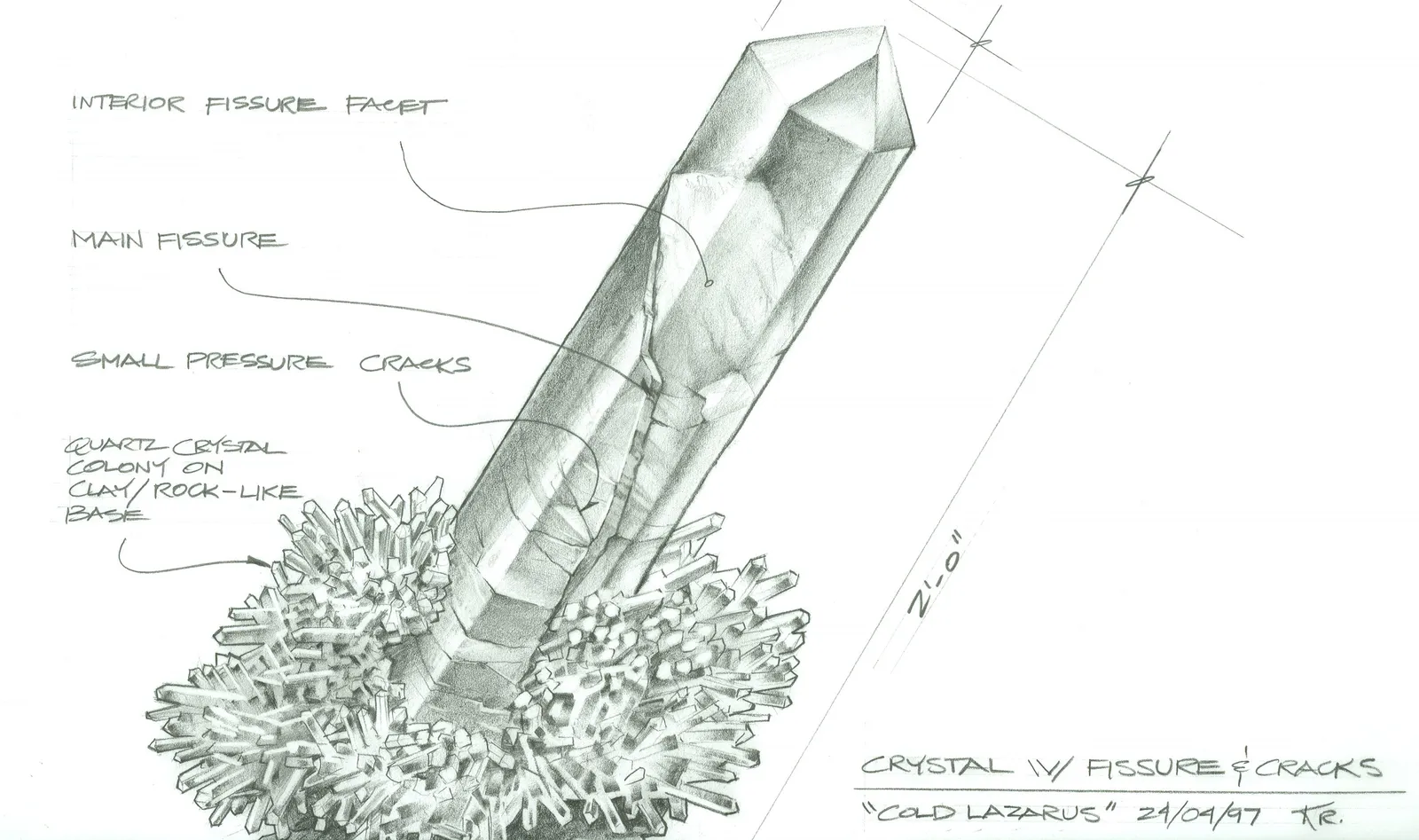 Stargate SG-1 concept art: "Cold Lazarus"