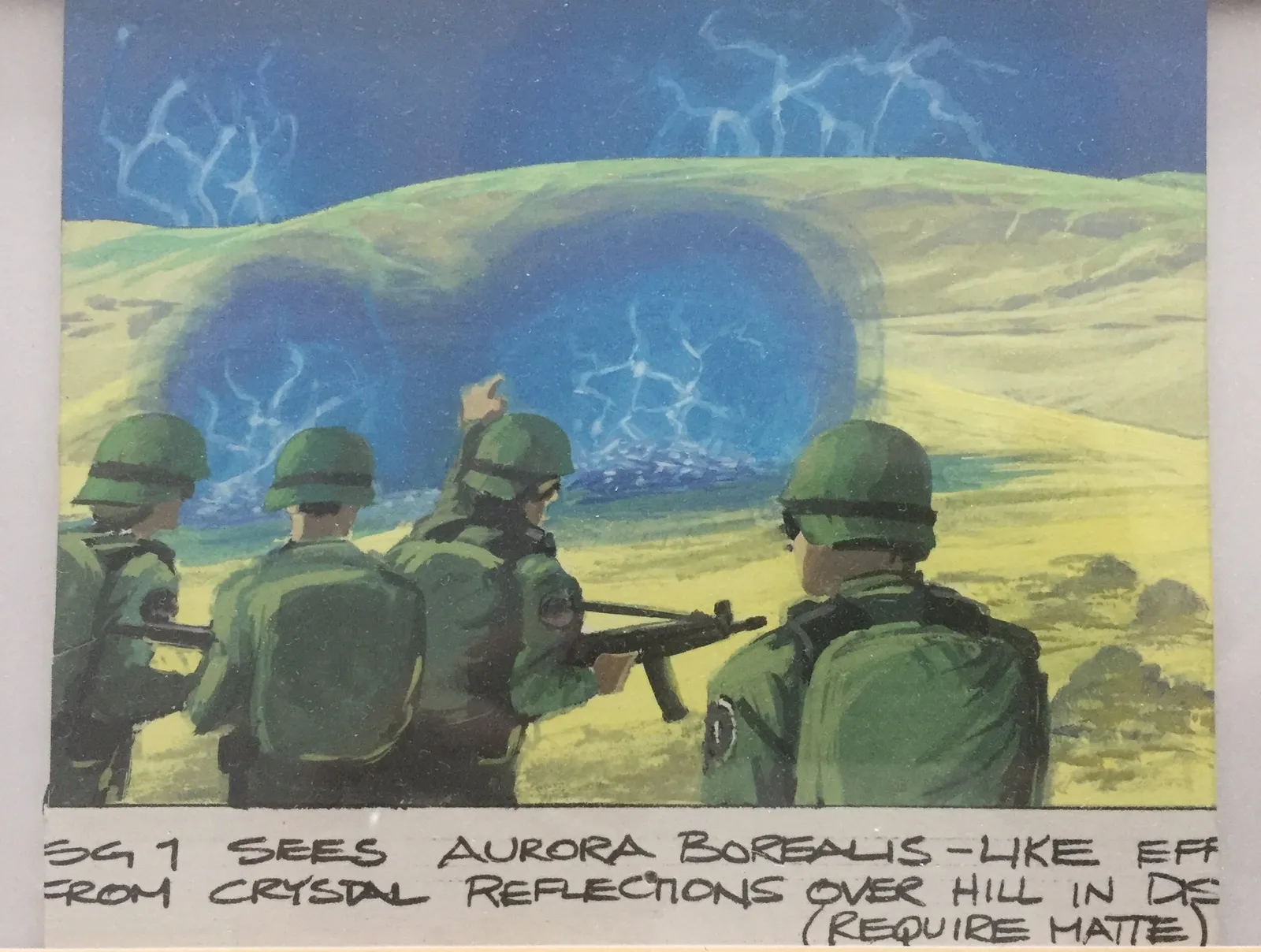 Stargate SG-1 concept art: "Cold Lazarus"