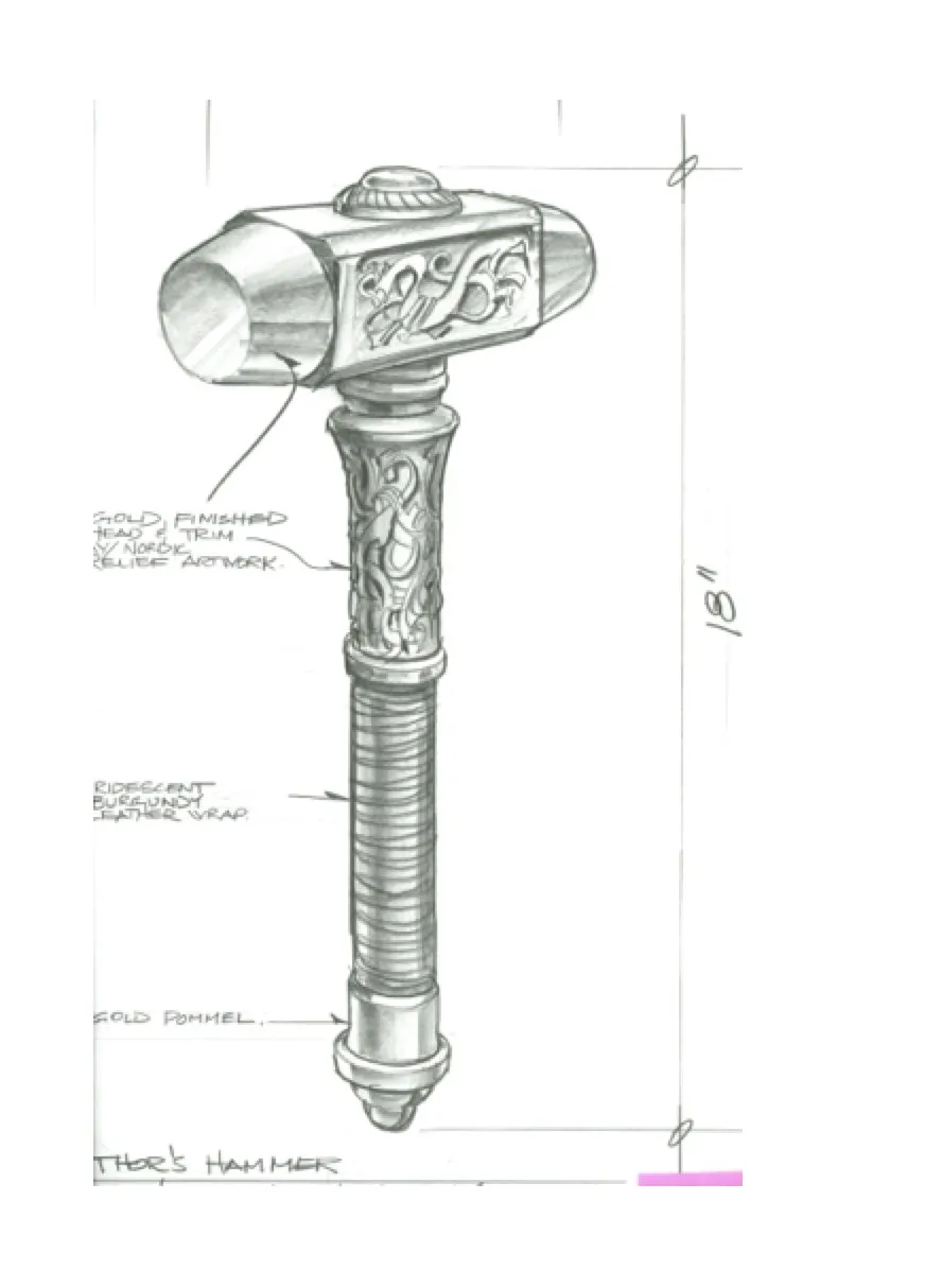 Stargate SG-1 concept art: "Thor's Hammer"