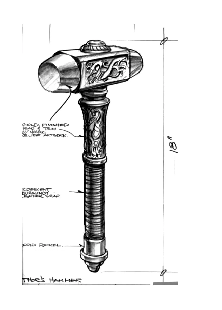 Stargate SG-1 concept art: "Thor's Hammer"