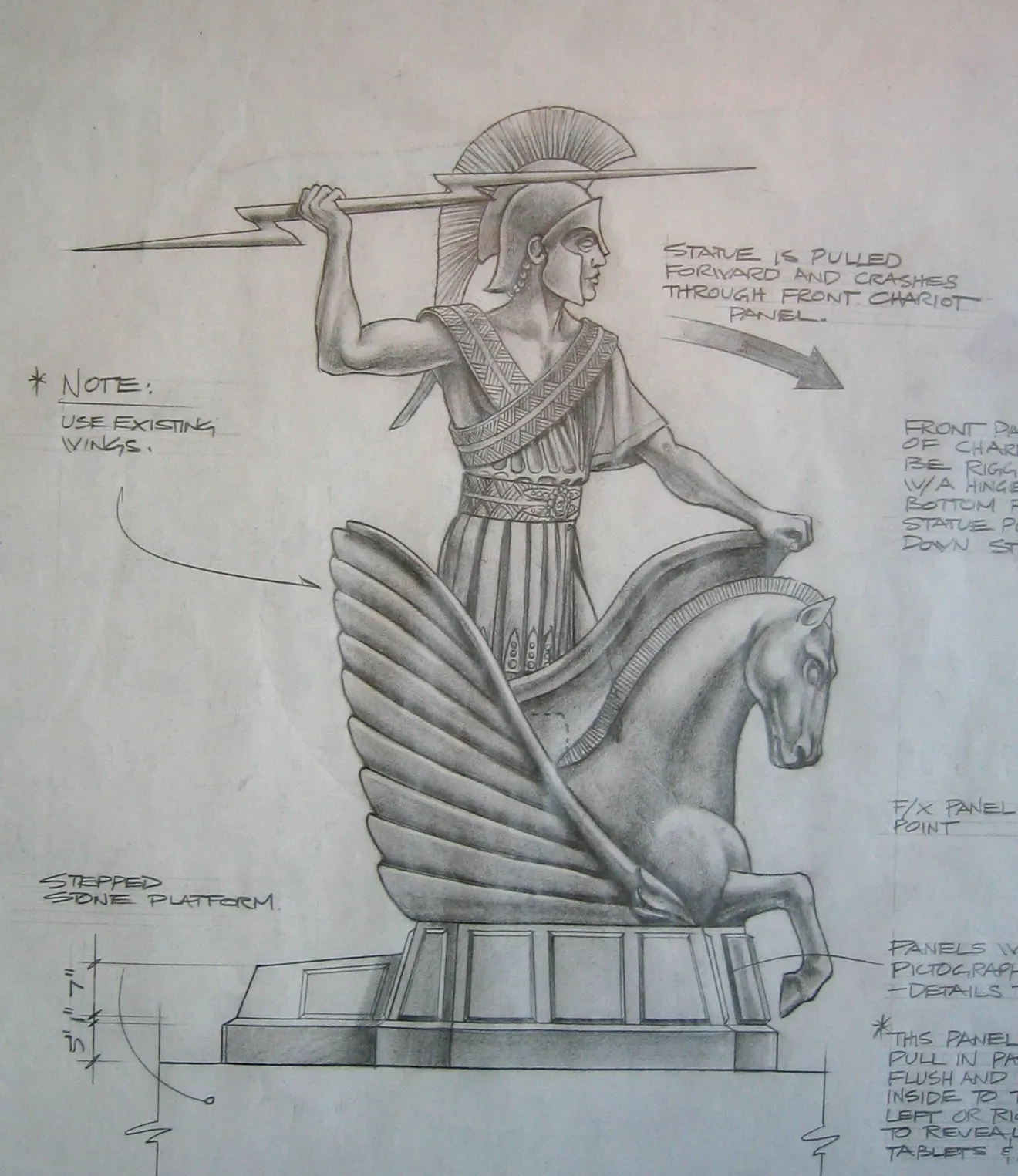 Stargate SG-1 concept art: "Brief Candle"