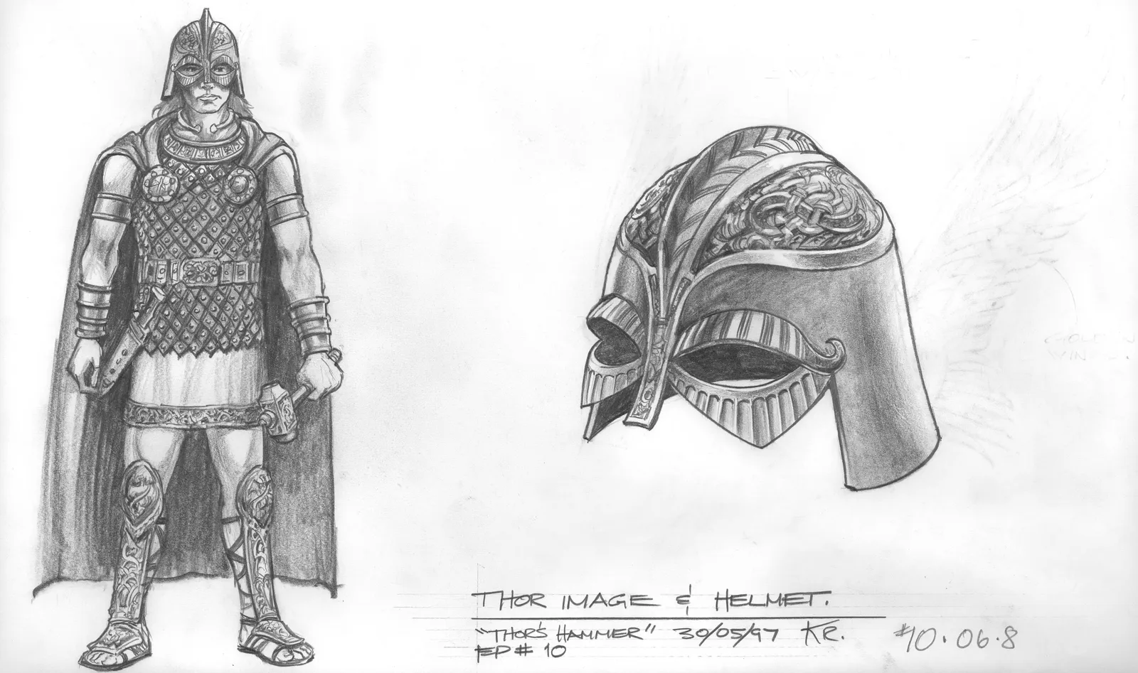 Stargate SG-1 concept art: "Thor's Hammer"