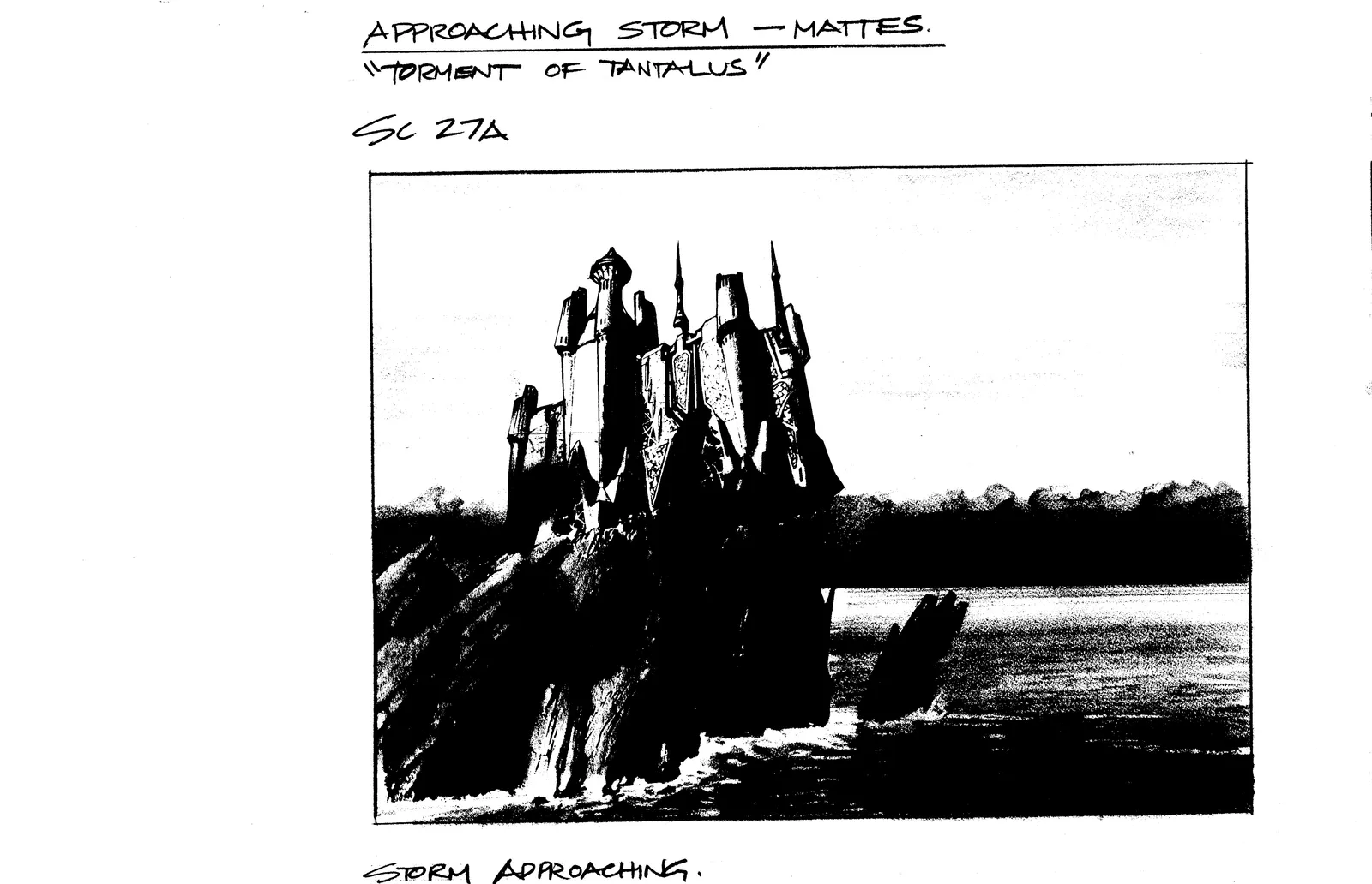 Stargate SG-1 concept art: "The Torment of Tantalus"