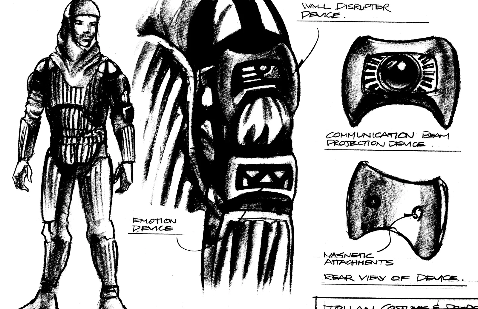 Stargate SG-1 concept art: Enigma