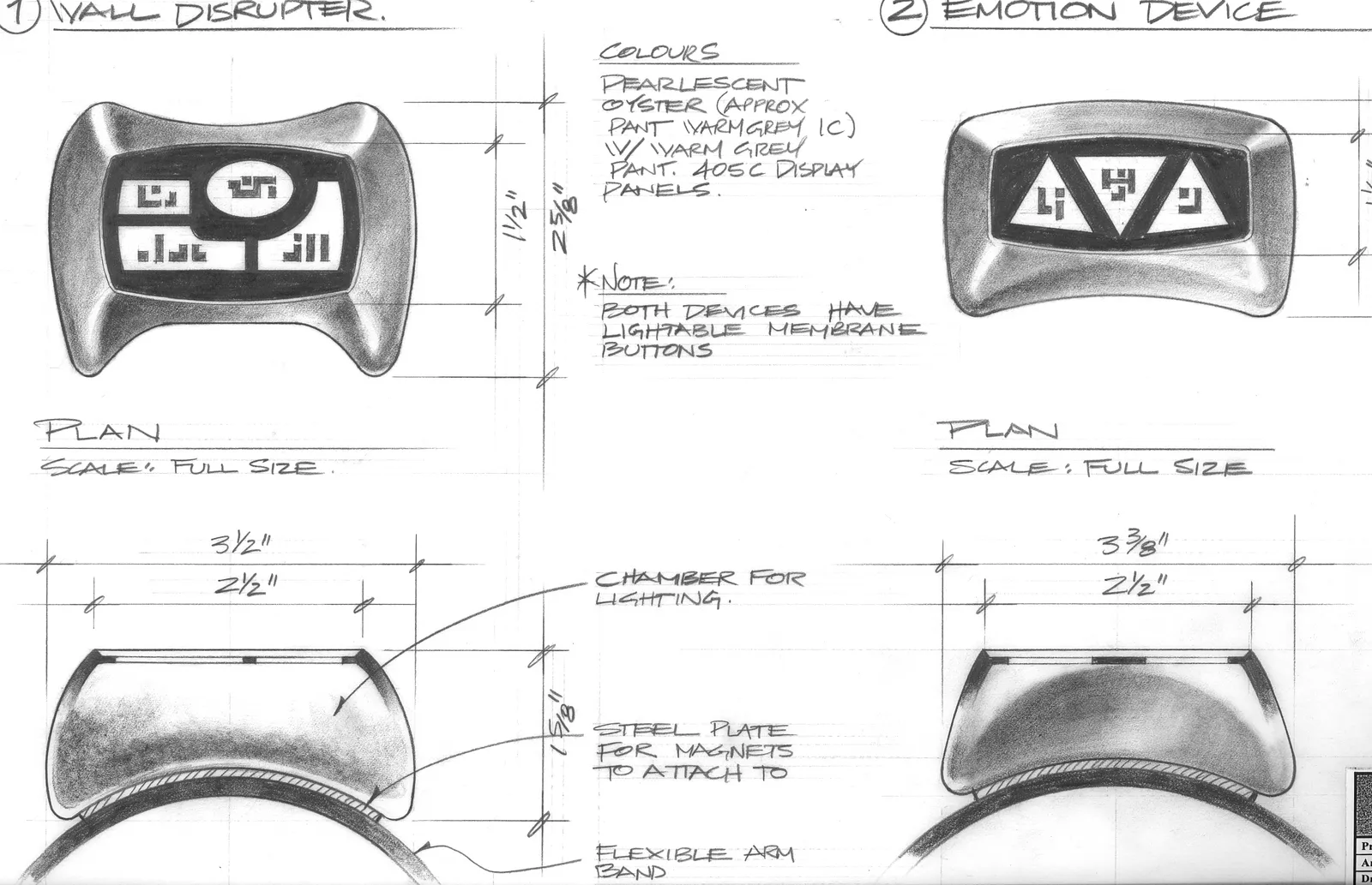 Stargate SG-1 concept art: Enigma