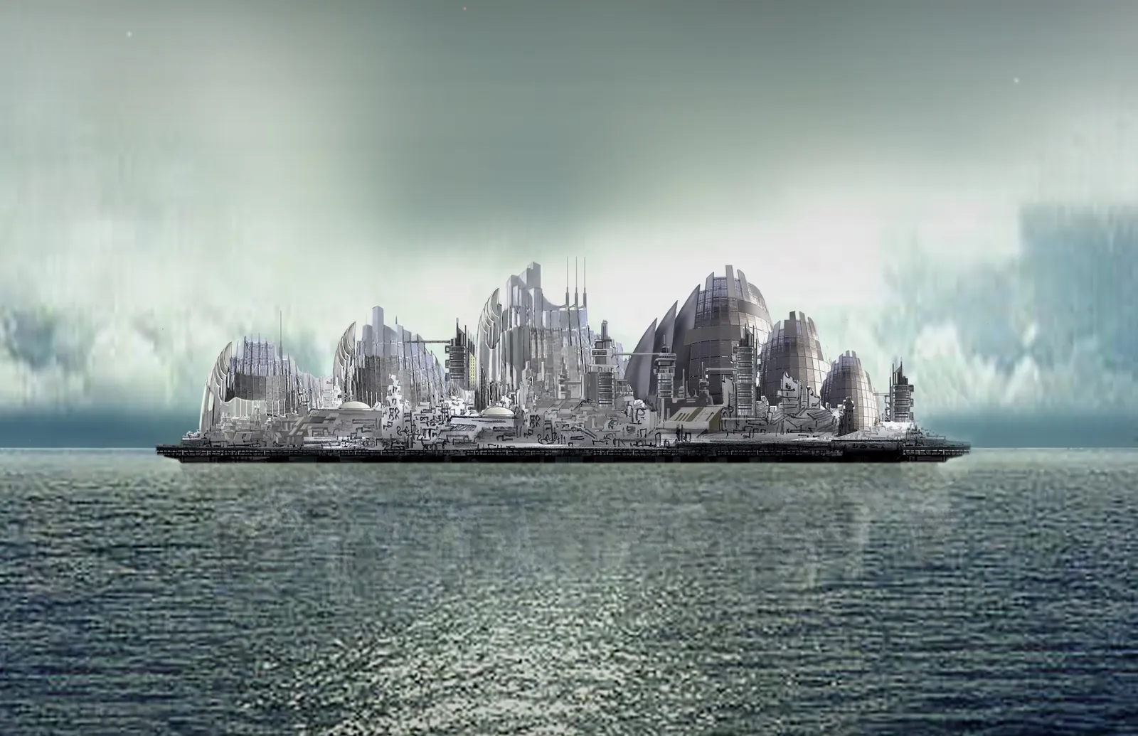 Stargate: Atlantis concept art - Rising I and II