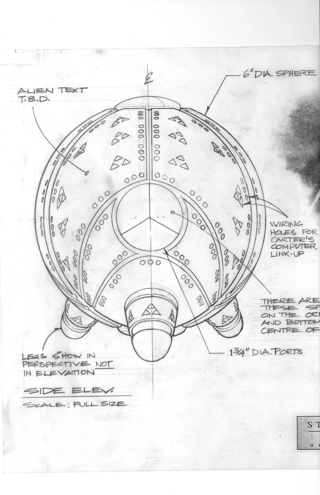 Stargate: SG-1 concept art - "Message in a Bottle"