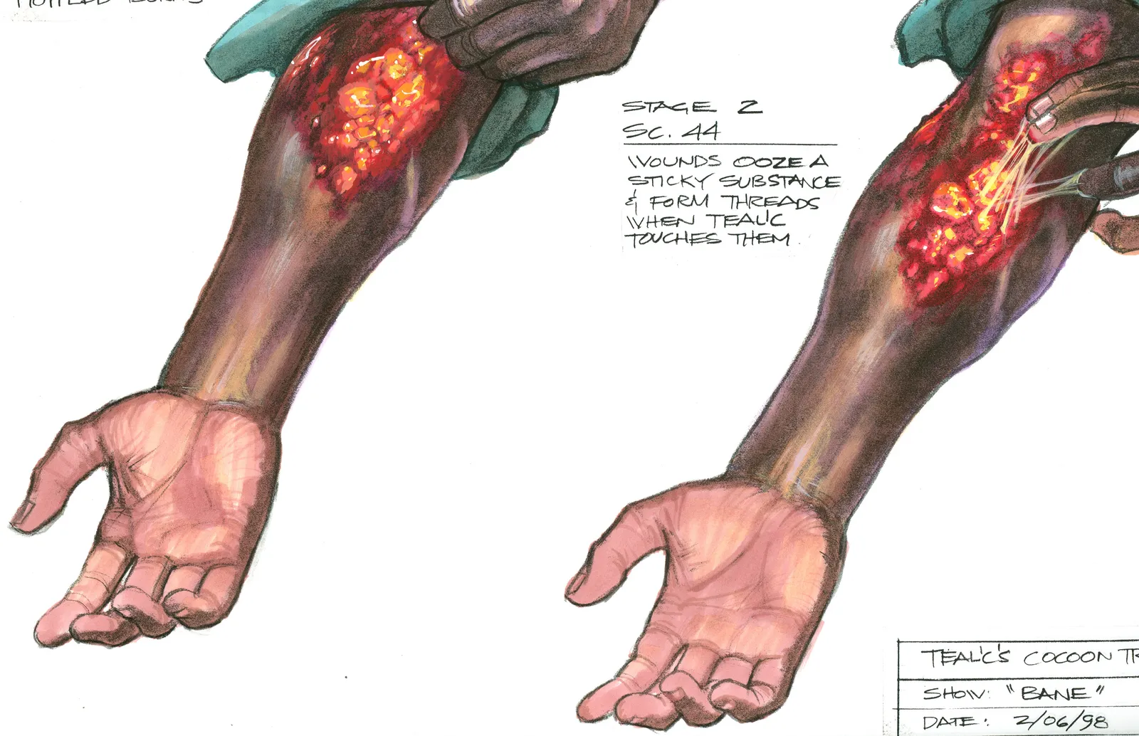 Stargate: SG-1 concept art - Bane