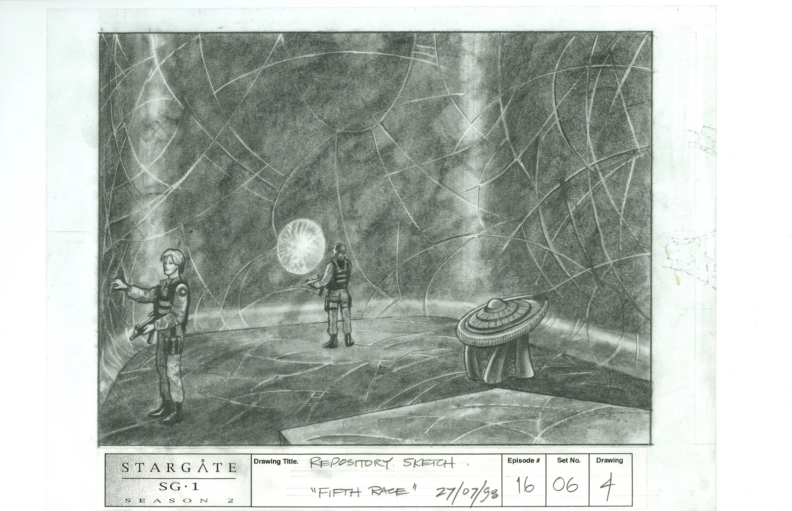 Stargate: SG-1 concept art - Season 2