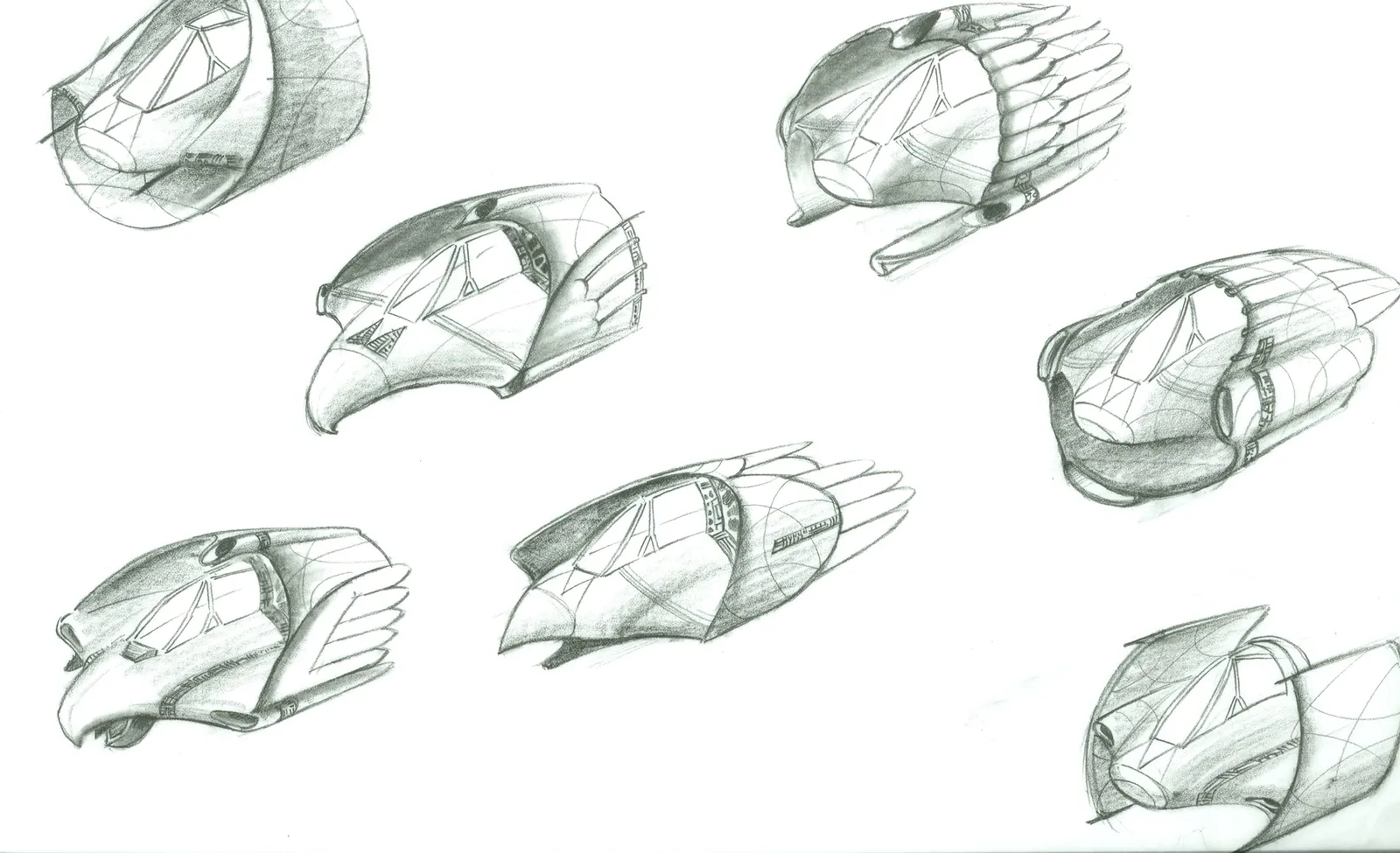 Stargate: SG-1 concept art - Death Glider