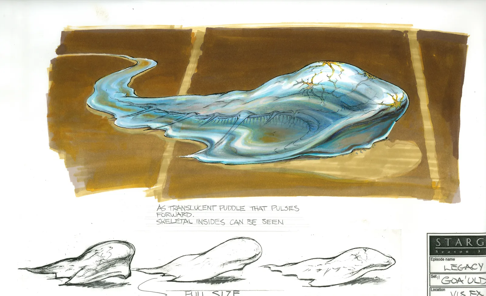 Stargate: SG-1 concept art - "Learning Curve"