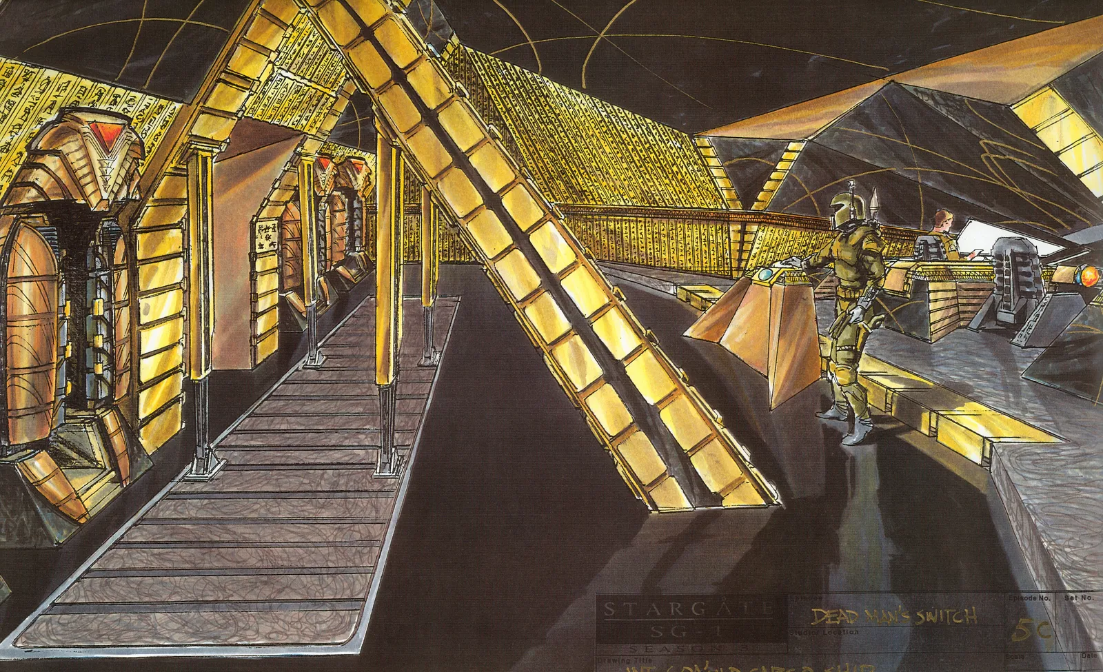 Stargate: SG-1 concept art "Dead Man Switch"